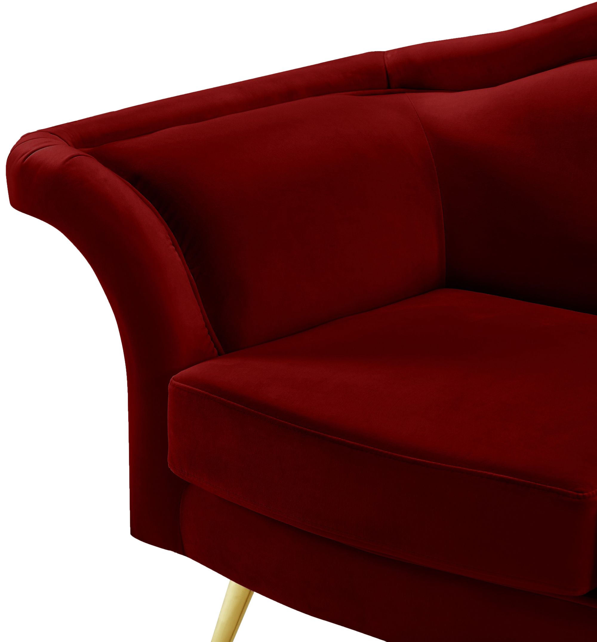 Lips Velvet Chair