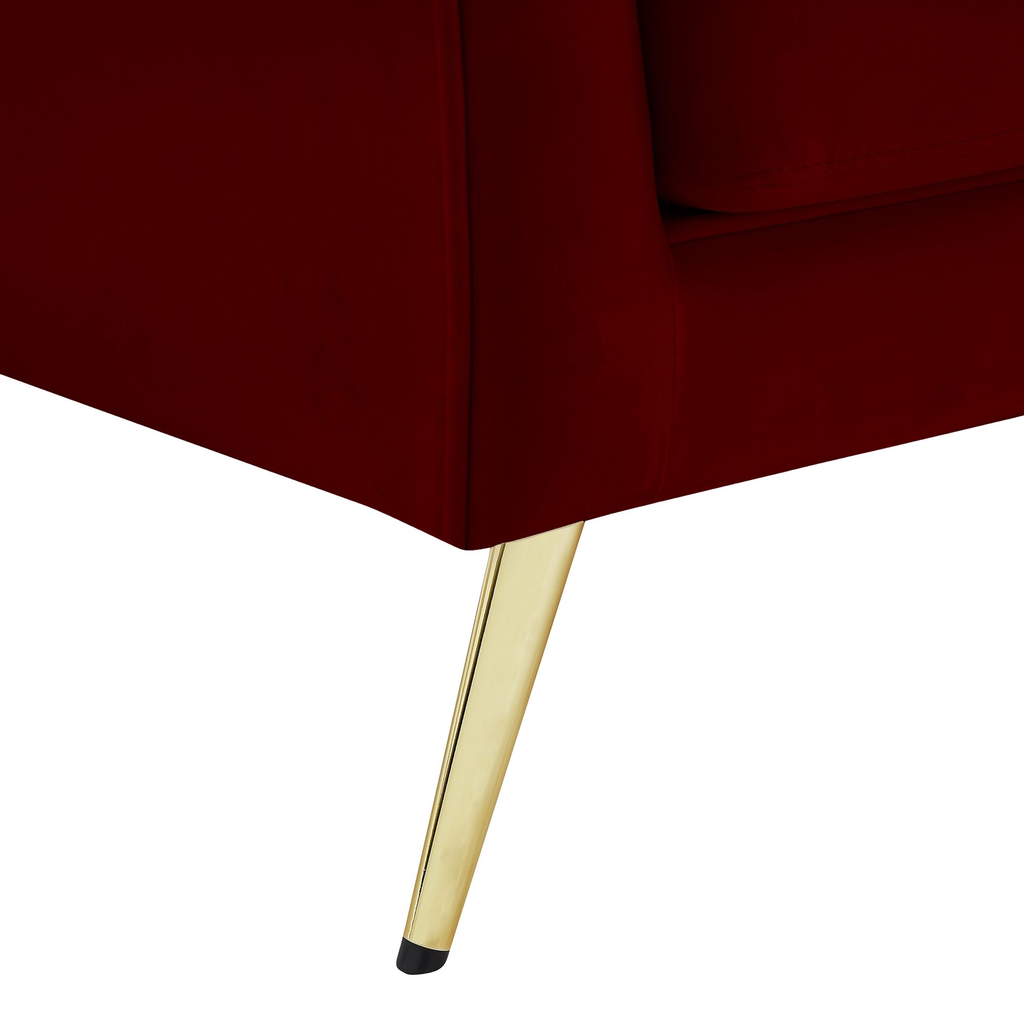 Lips Velvet Loveseat