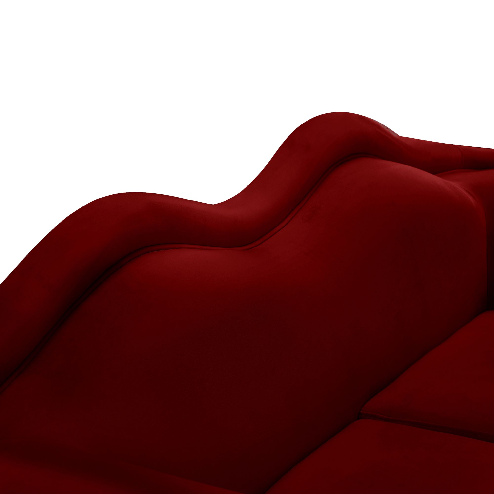 Lips Velvet Sofa