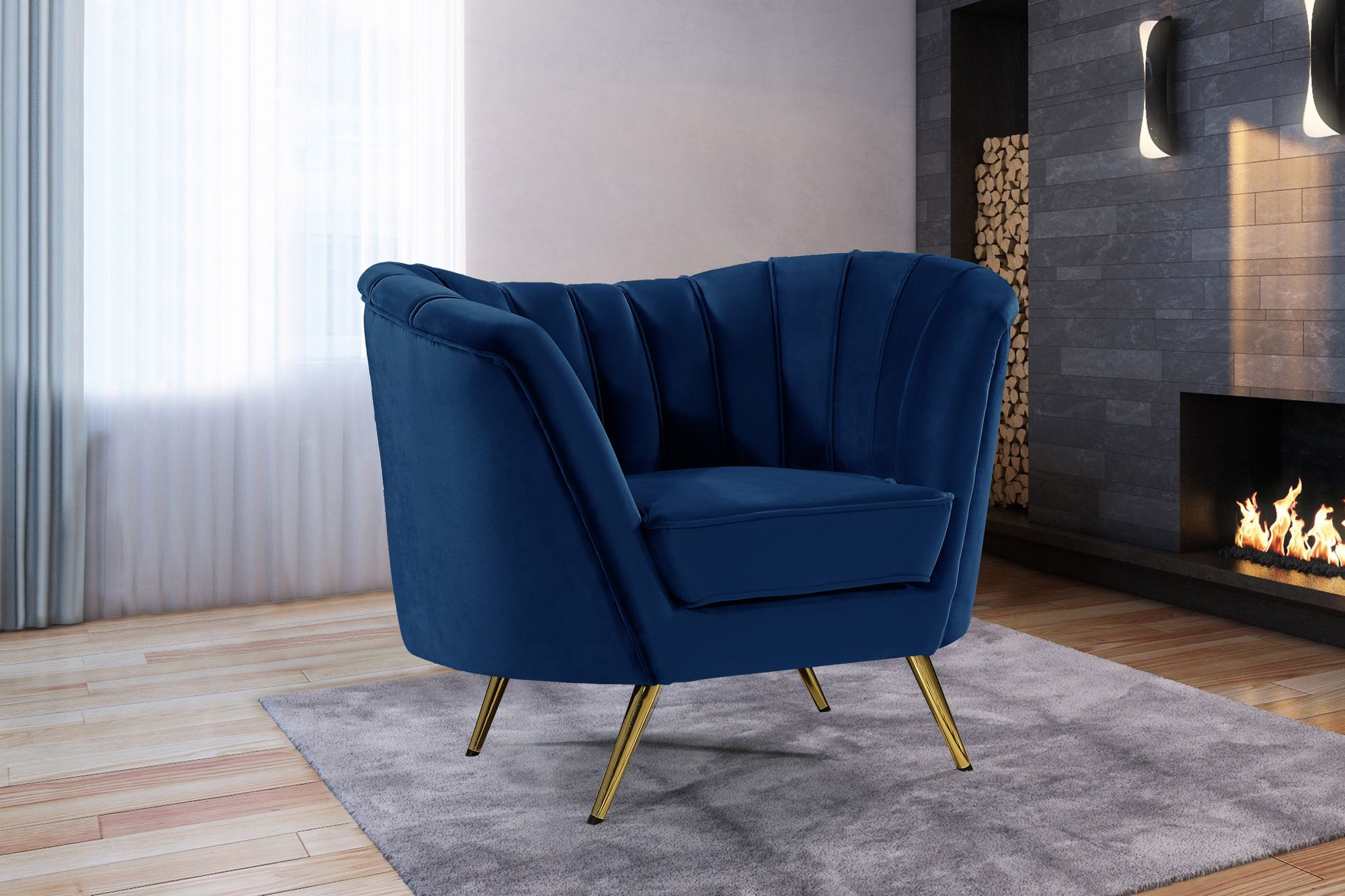 Margo Velvet Chair