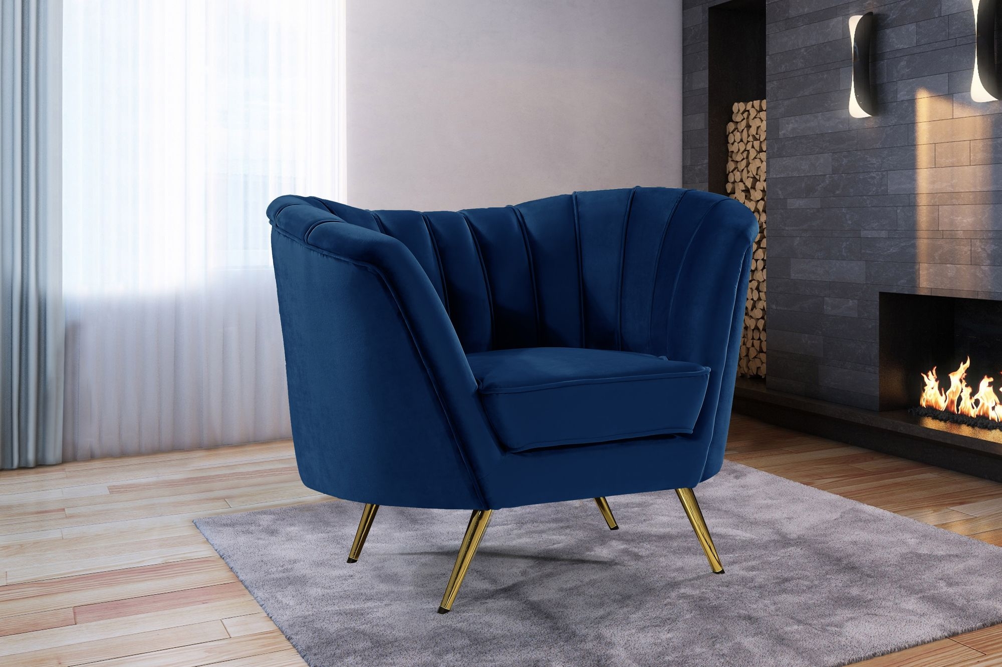 Margo Velvet Chair