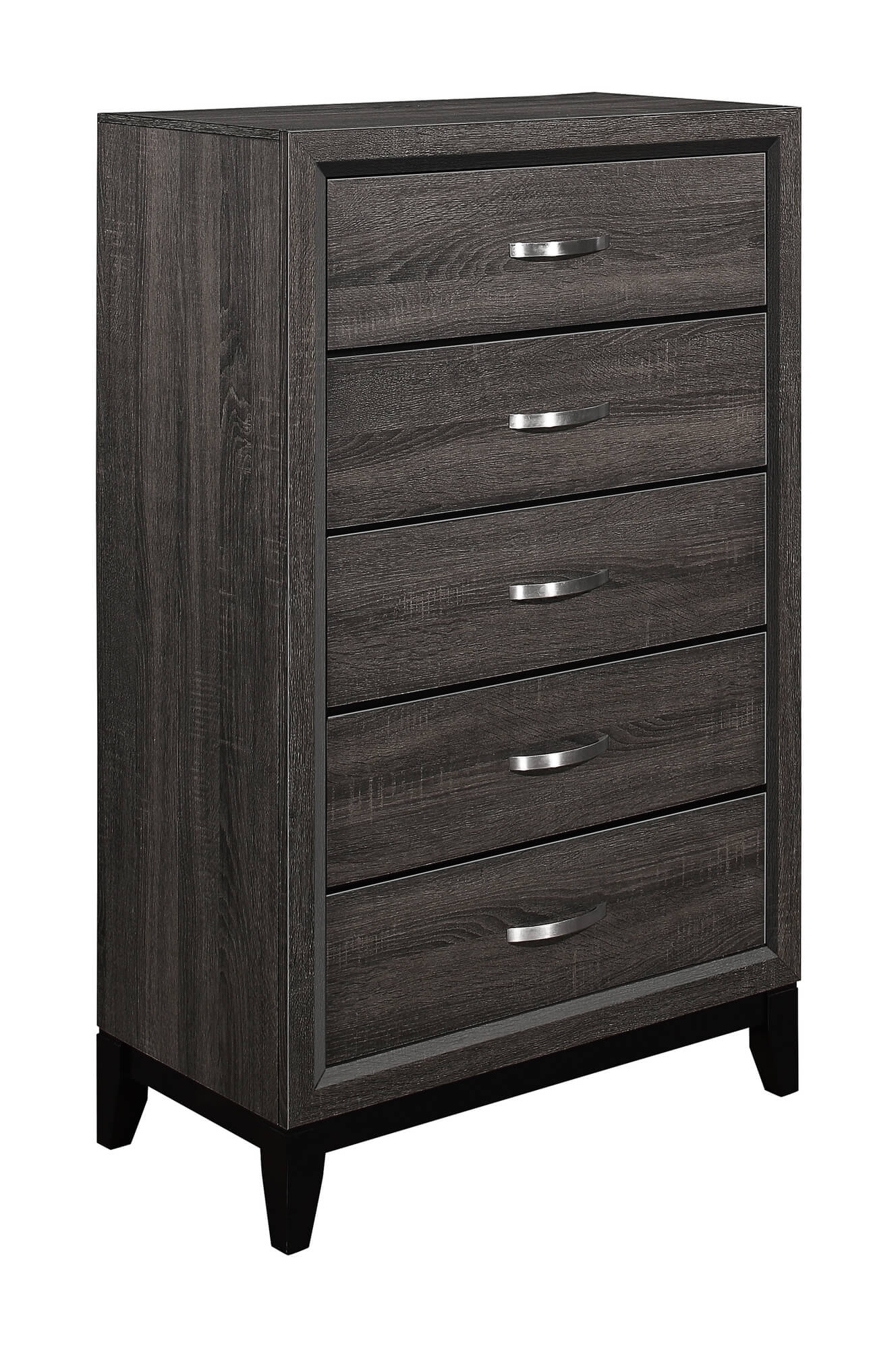 Davi Faux Wood Veneer/Wood Panel Bedrom Set