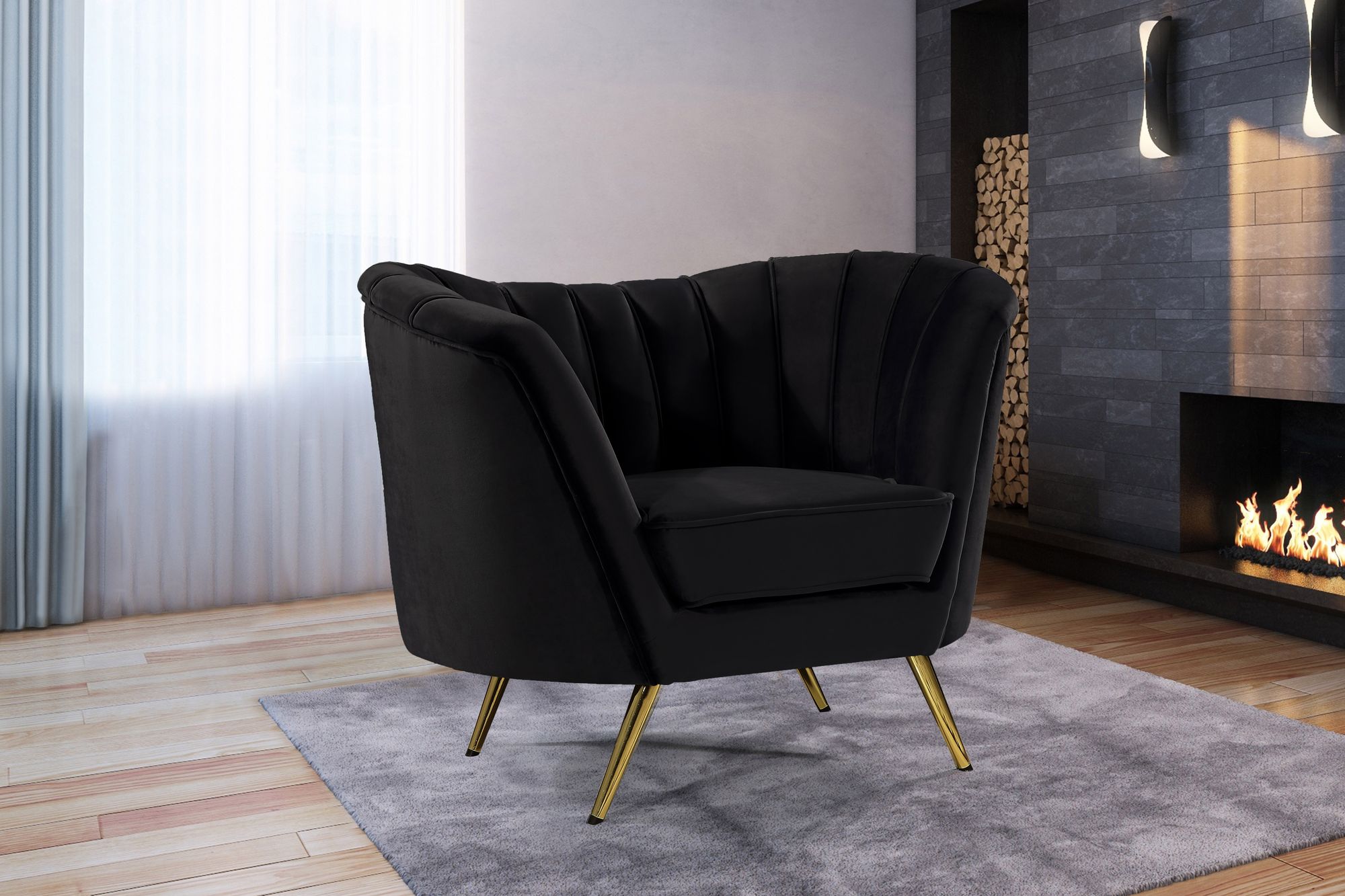 Margo Velvet Chair