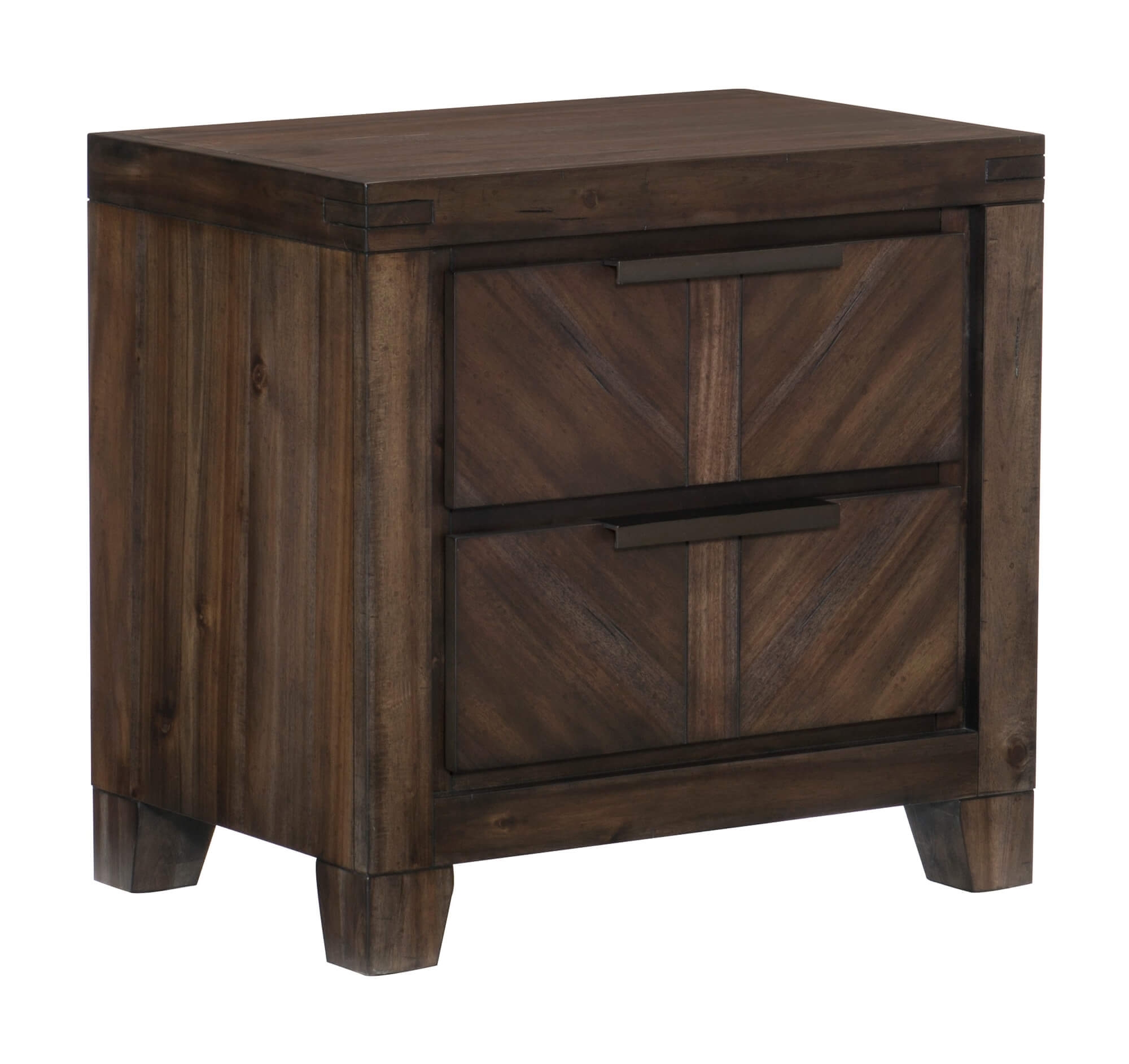Parnell Wood/Wood Veneer Bedroom Set