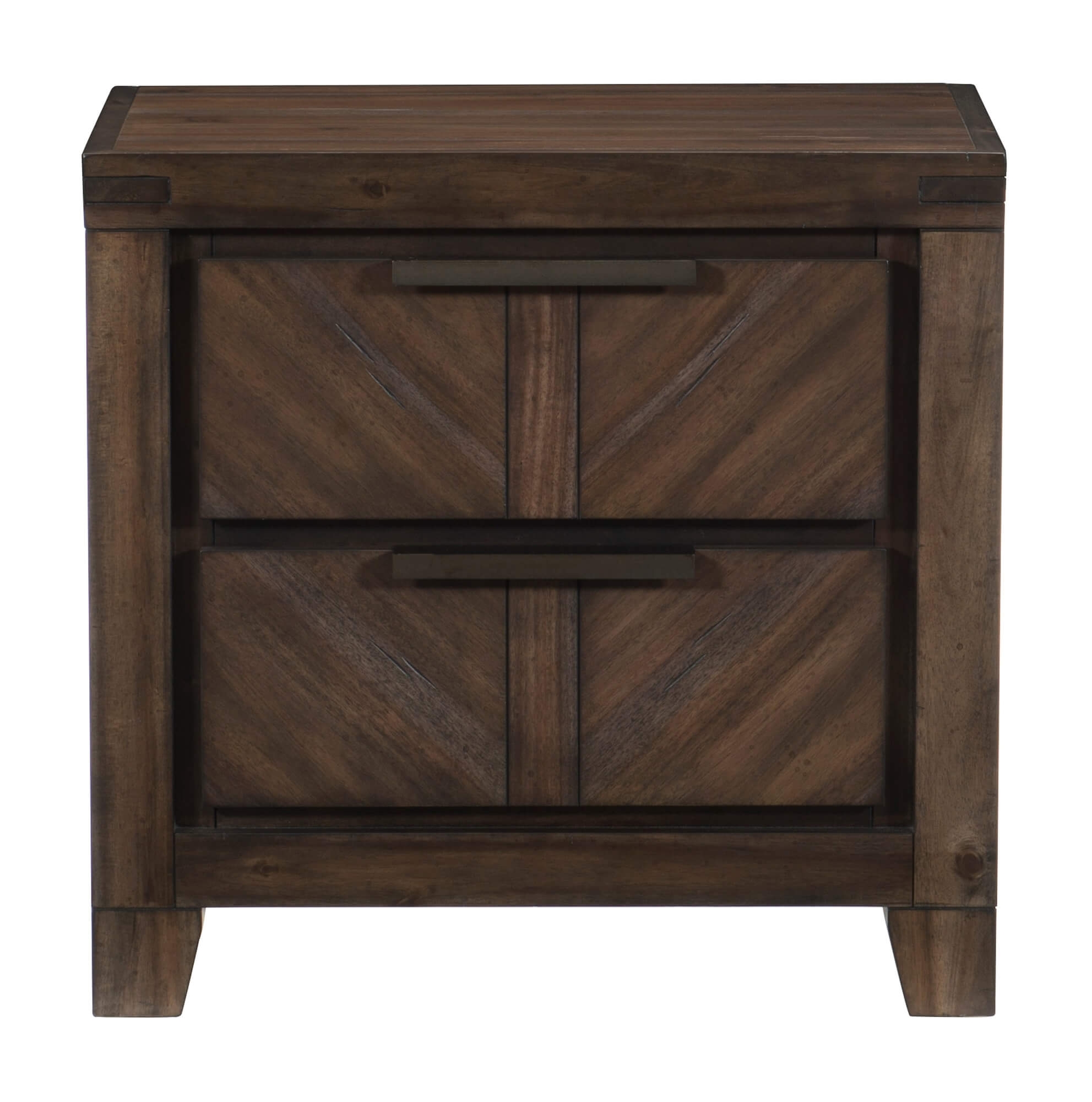 Parnell Wood/Wood Veneer Bedroom Set