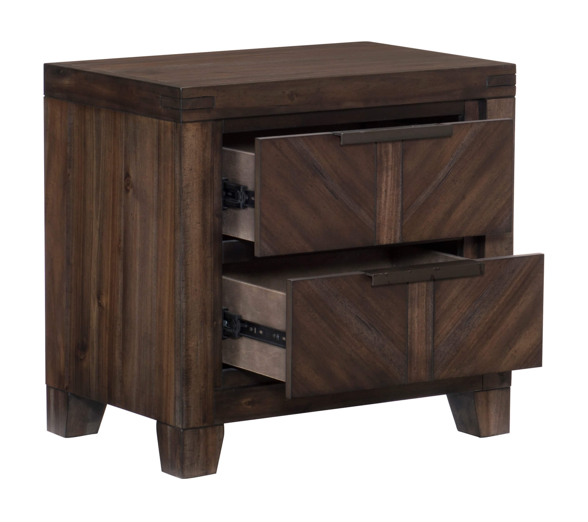 Parnell Wood/Wood Veneer Nightstand