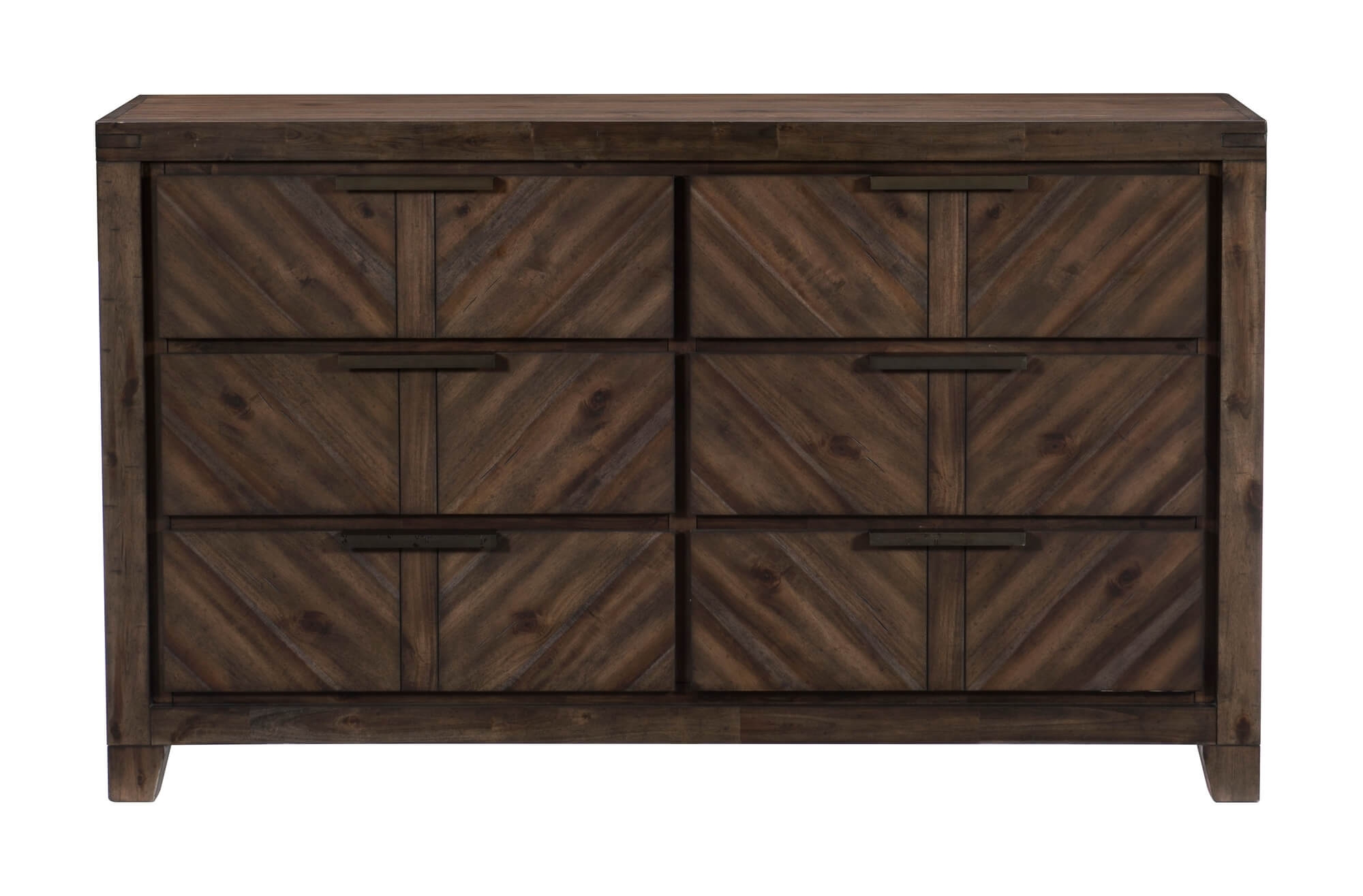 Parnell Wood/Wood Veneer Bedroom Set