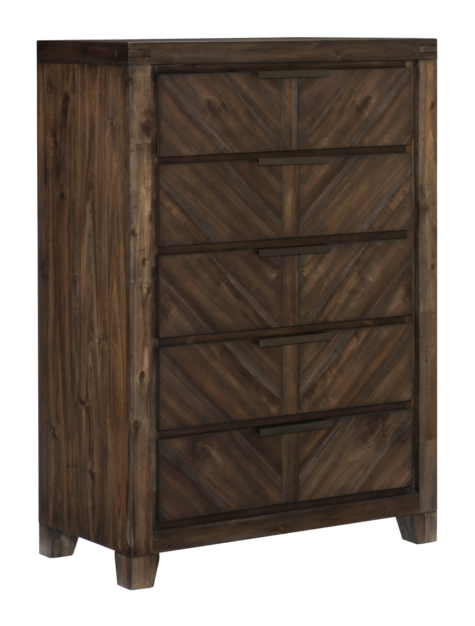 Parnell Wood/Wood Veneer Bedroom Set