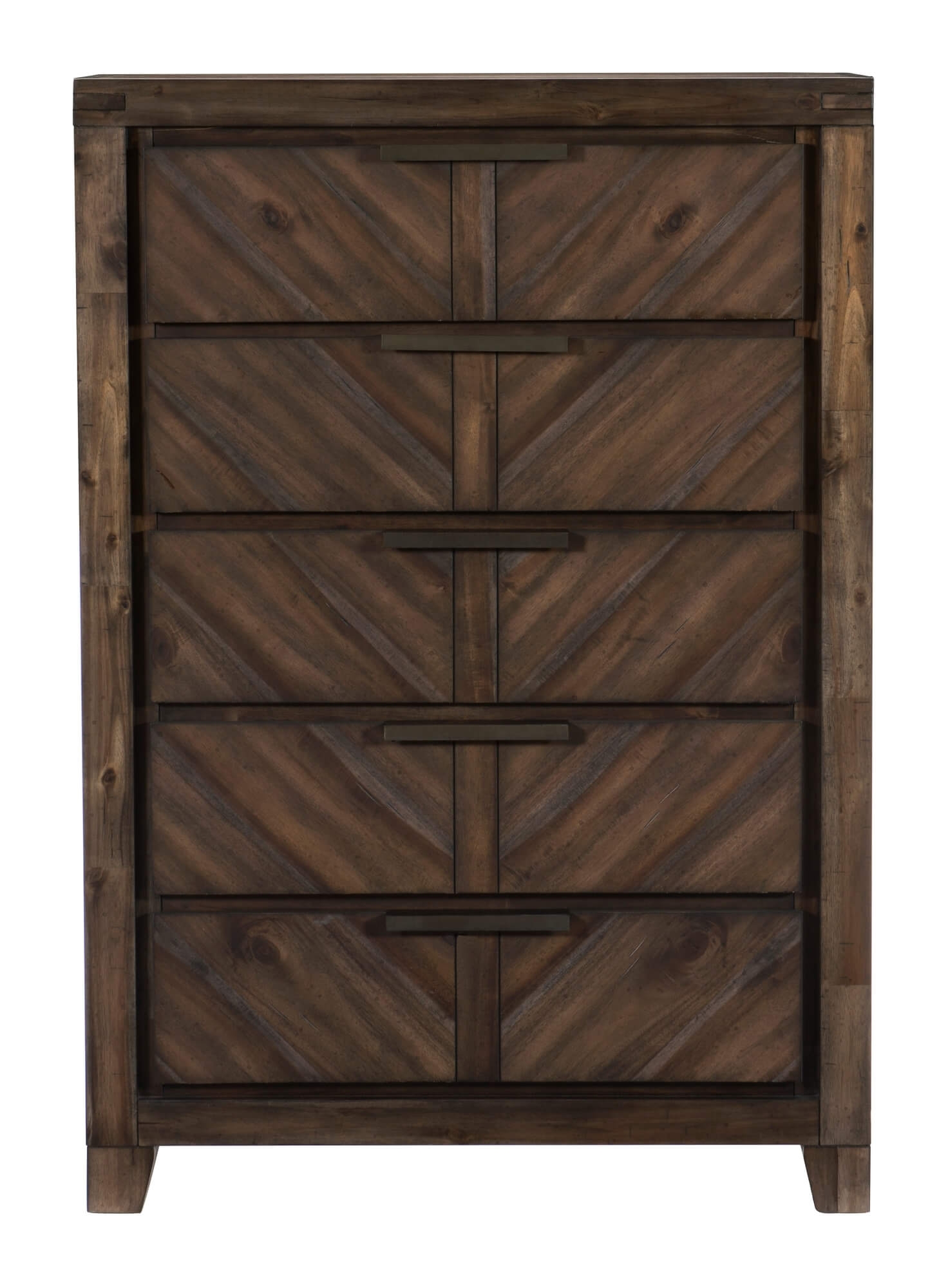 Parnell Wood/Wood Veneer Bedroom Set
