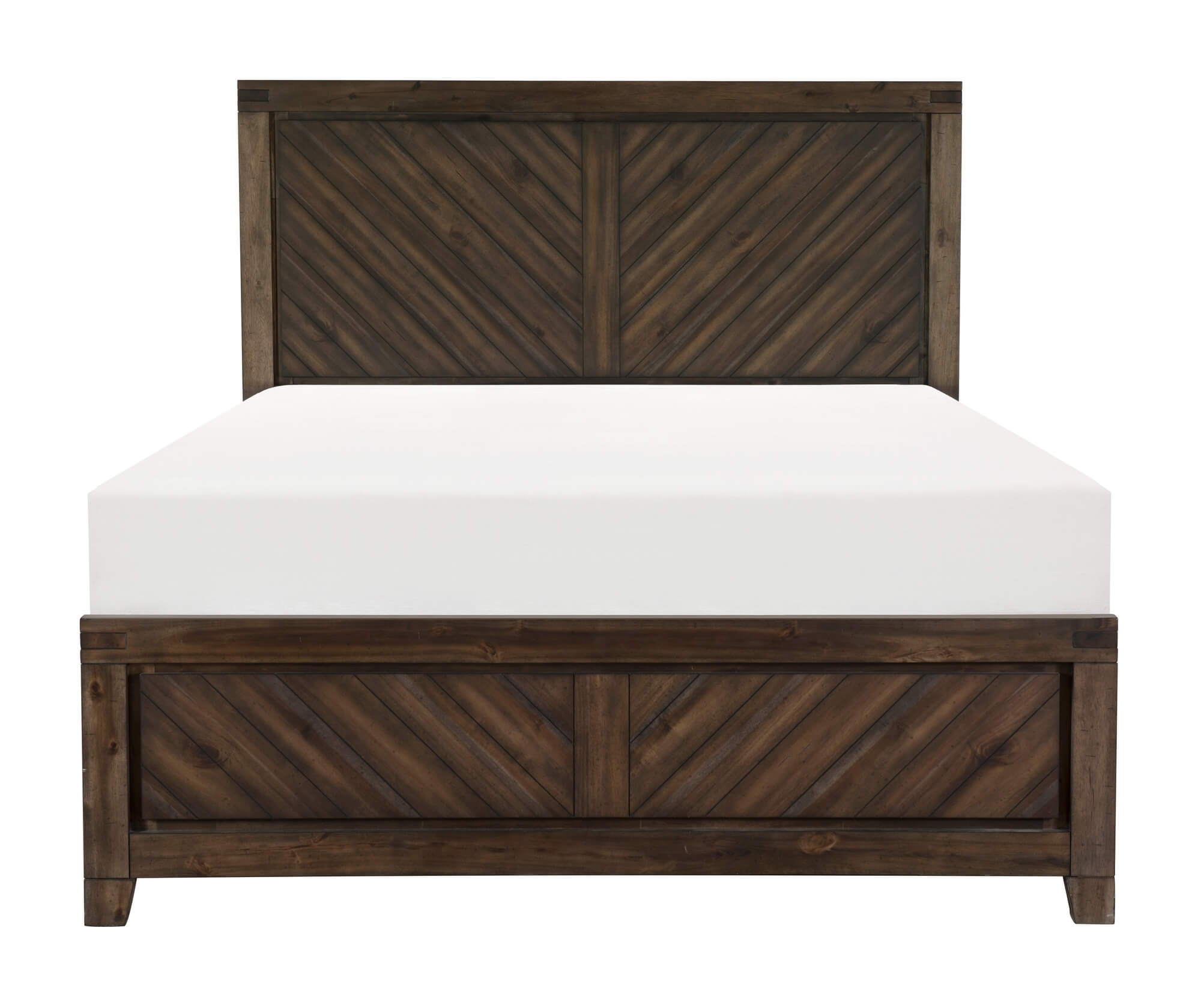 Parnell Wood/Wood Veneer Bedroom Set