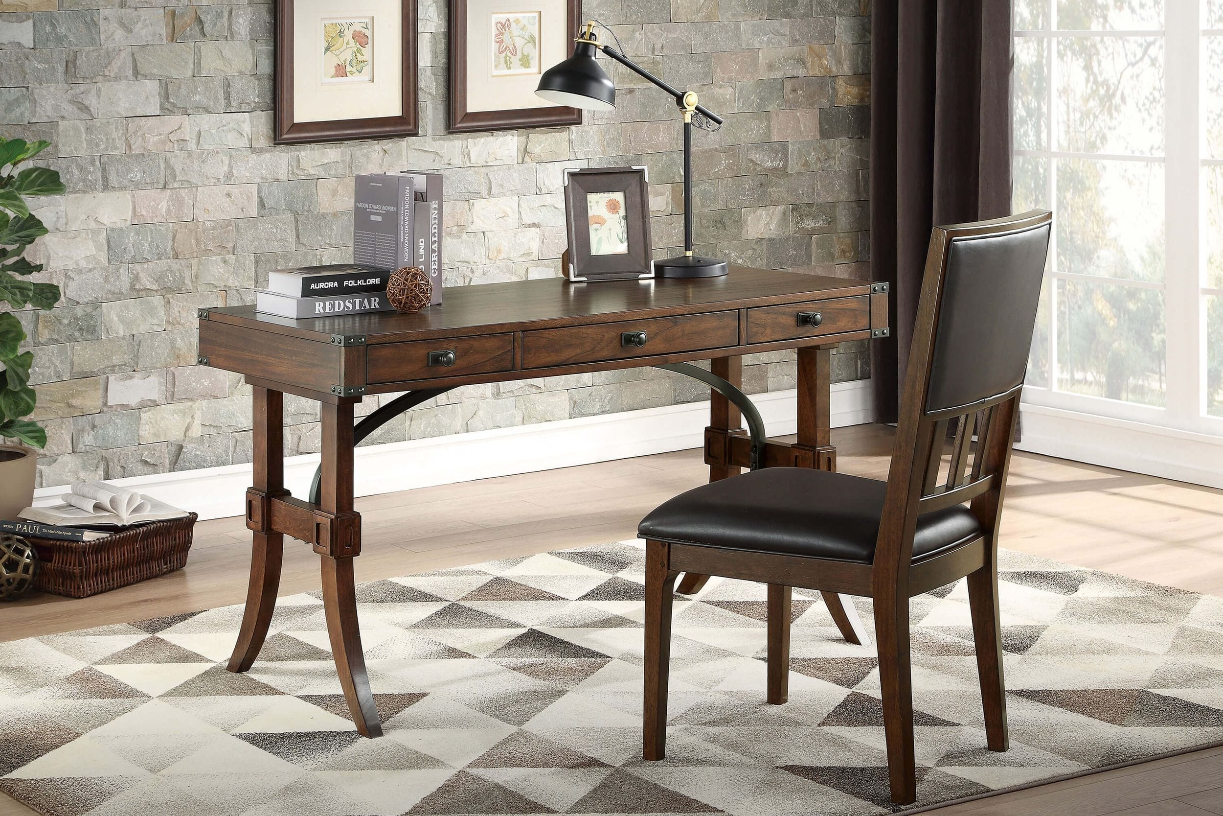 Frazier Park Wood Writing Desk
