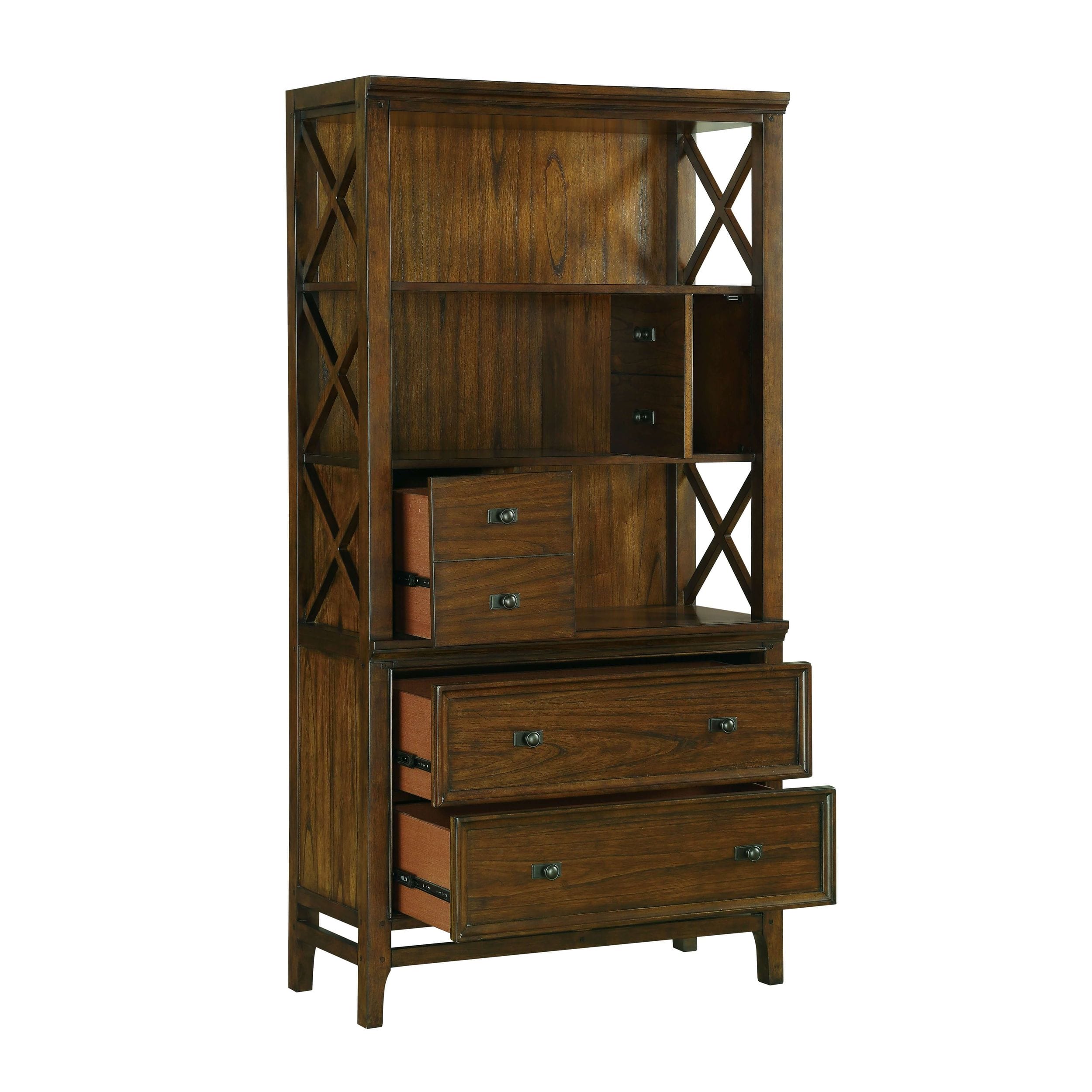Frazier Park Wood Bookcase