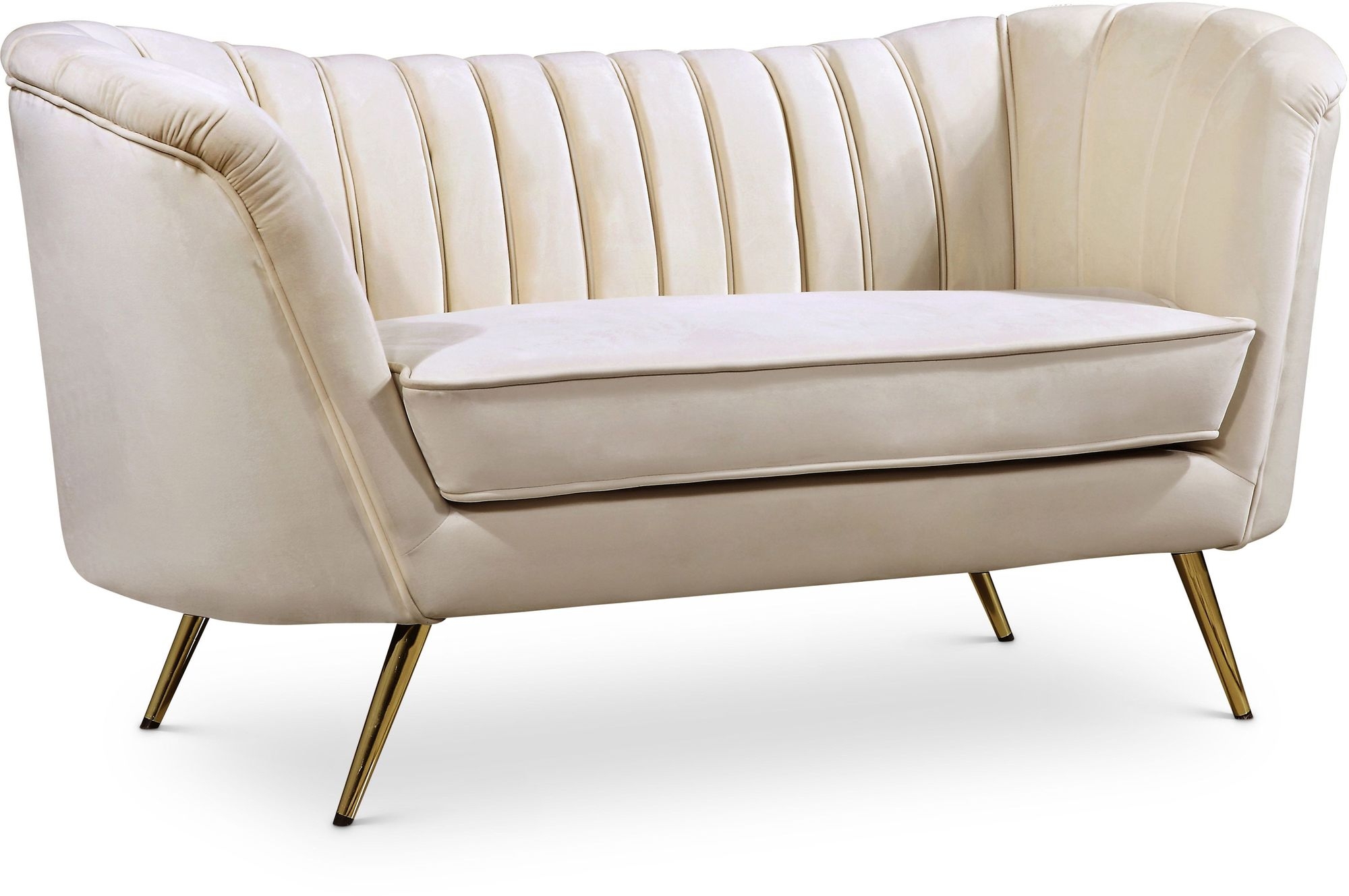 Margo Velvet Loveseat