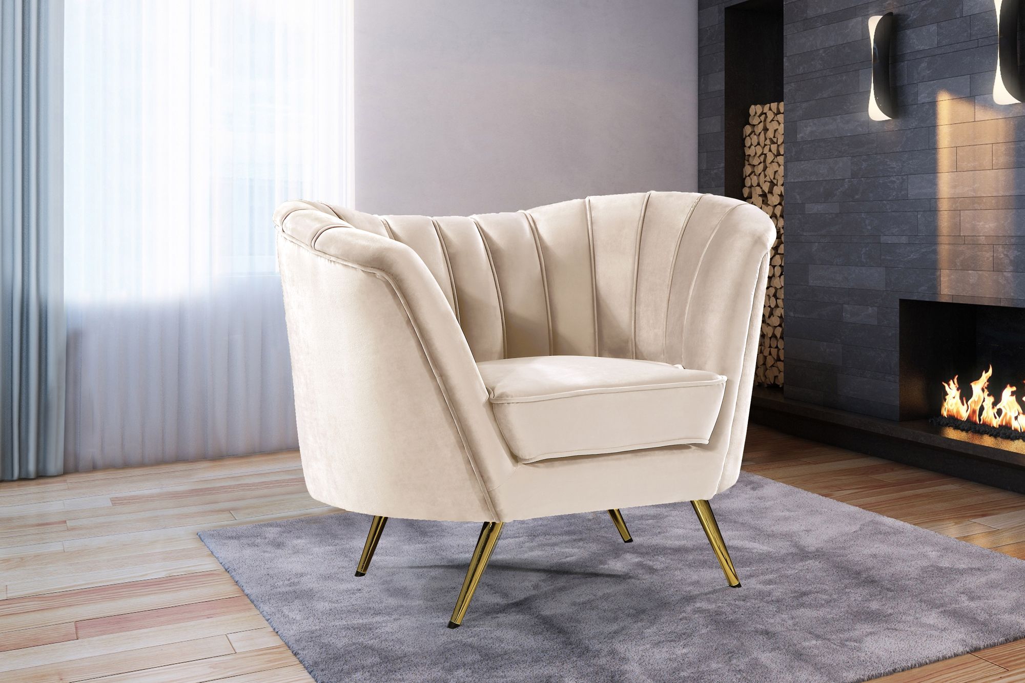 Margo Velvet Chair