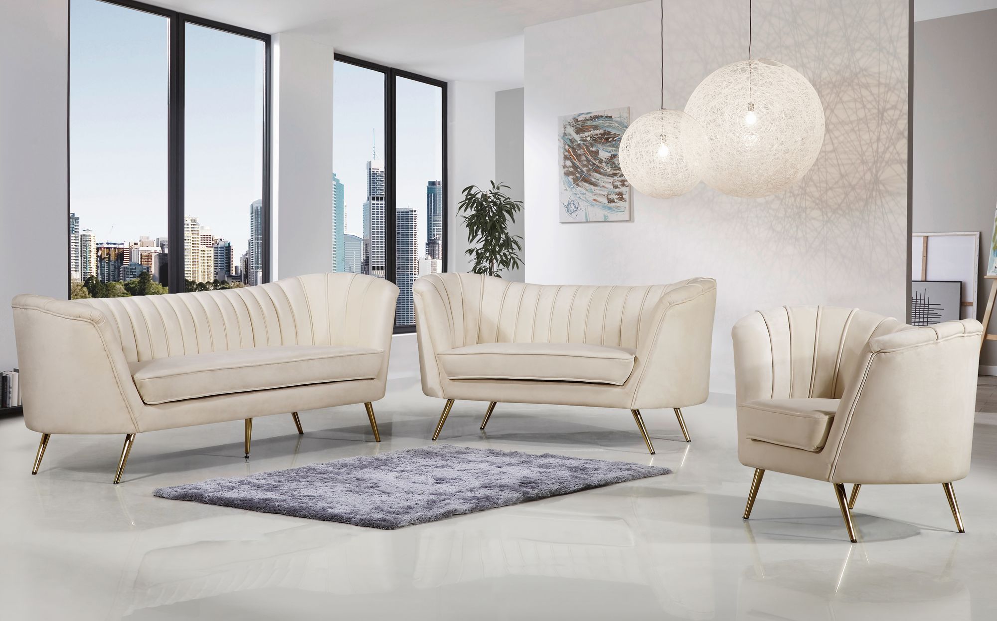 Margo Velvet Chair
