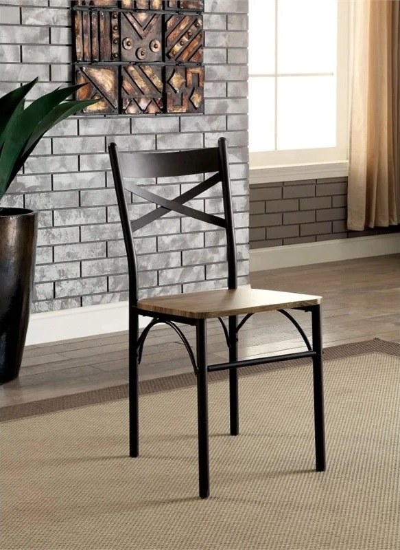 Banbury 3-Piece Wood/Metal Dining Set