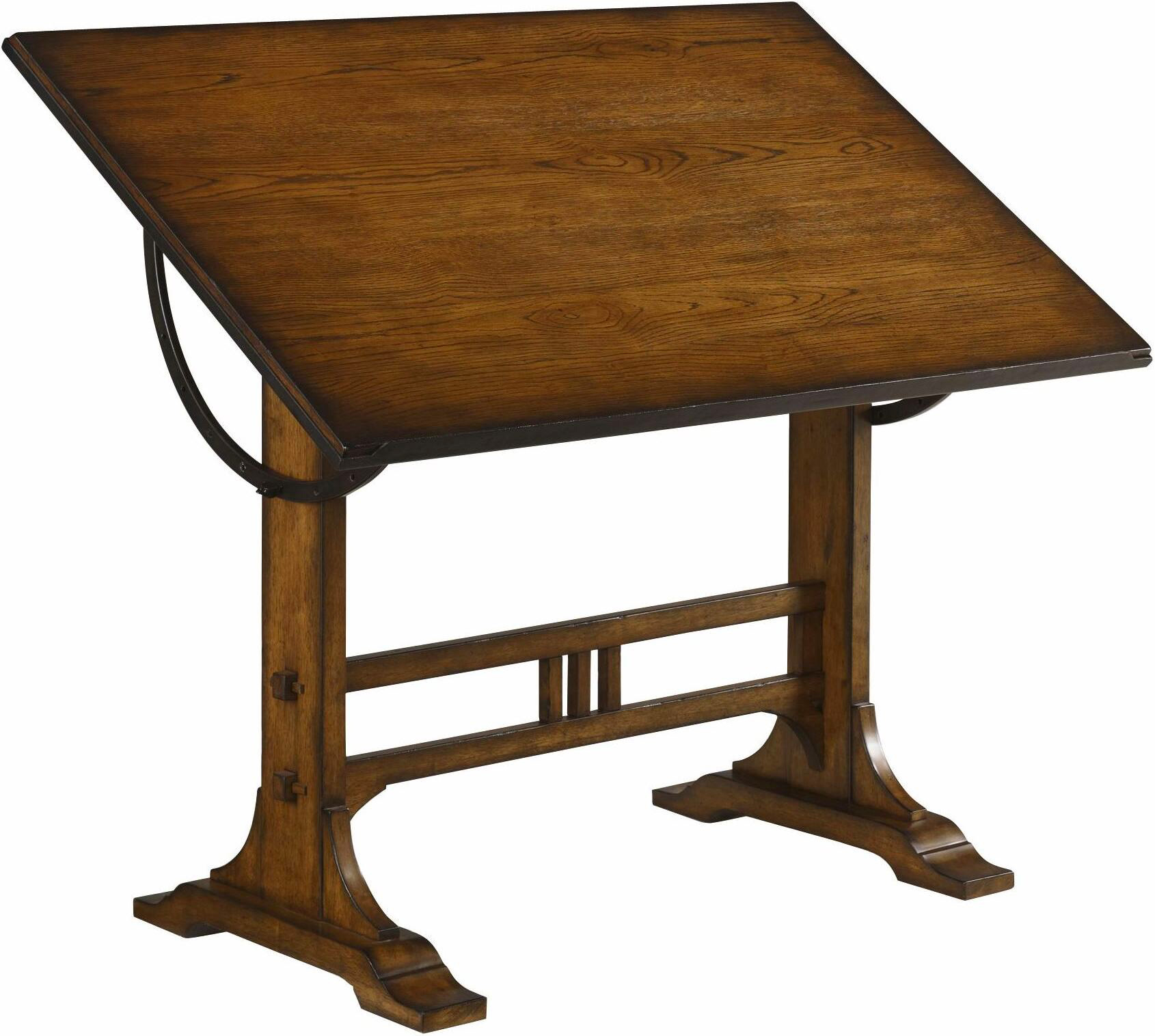Studio Home Rectangular Wood Architect Desk 