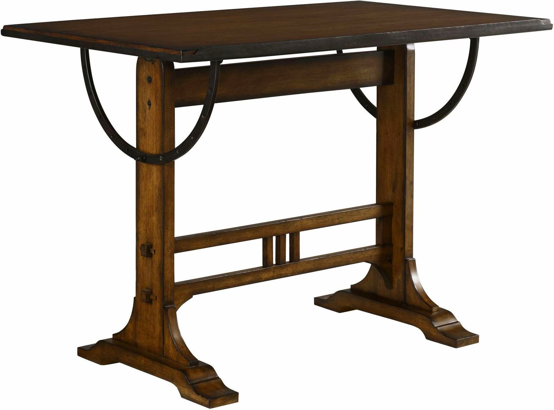 Hammary Studio Home Rectangular Wood Architect Desk 