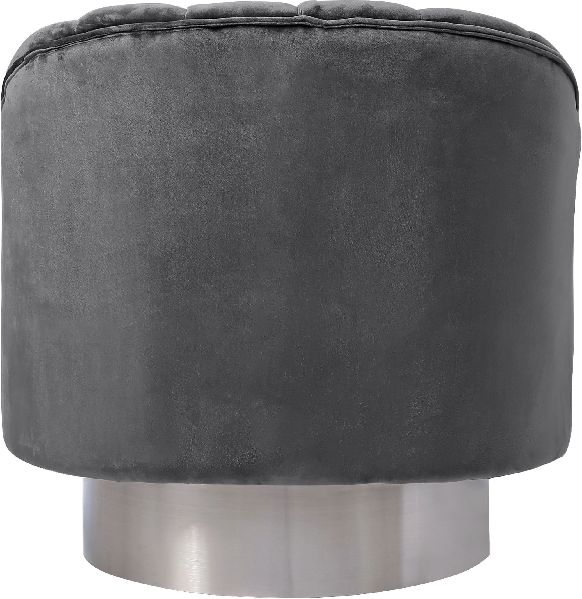 Farrah Velvet Chair with Swivel Base