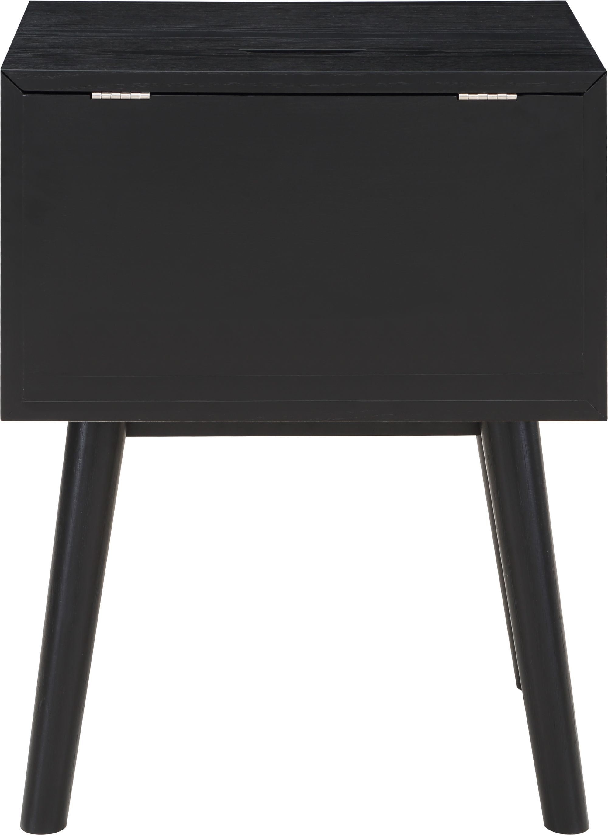 Teddy 2-Drawer Wood Veneer Nightstand