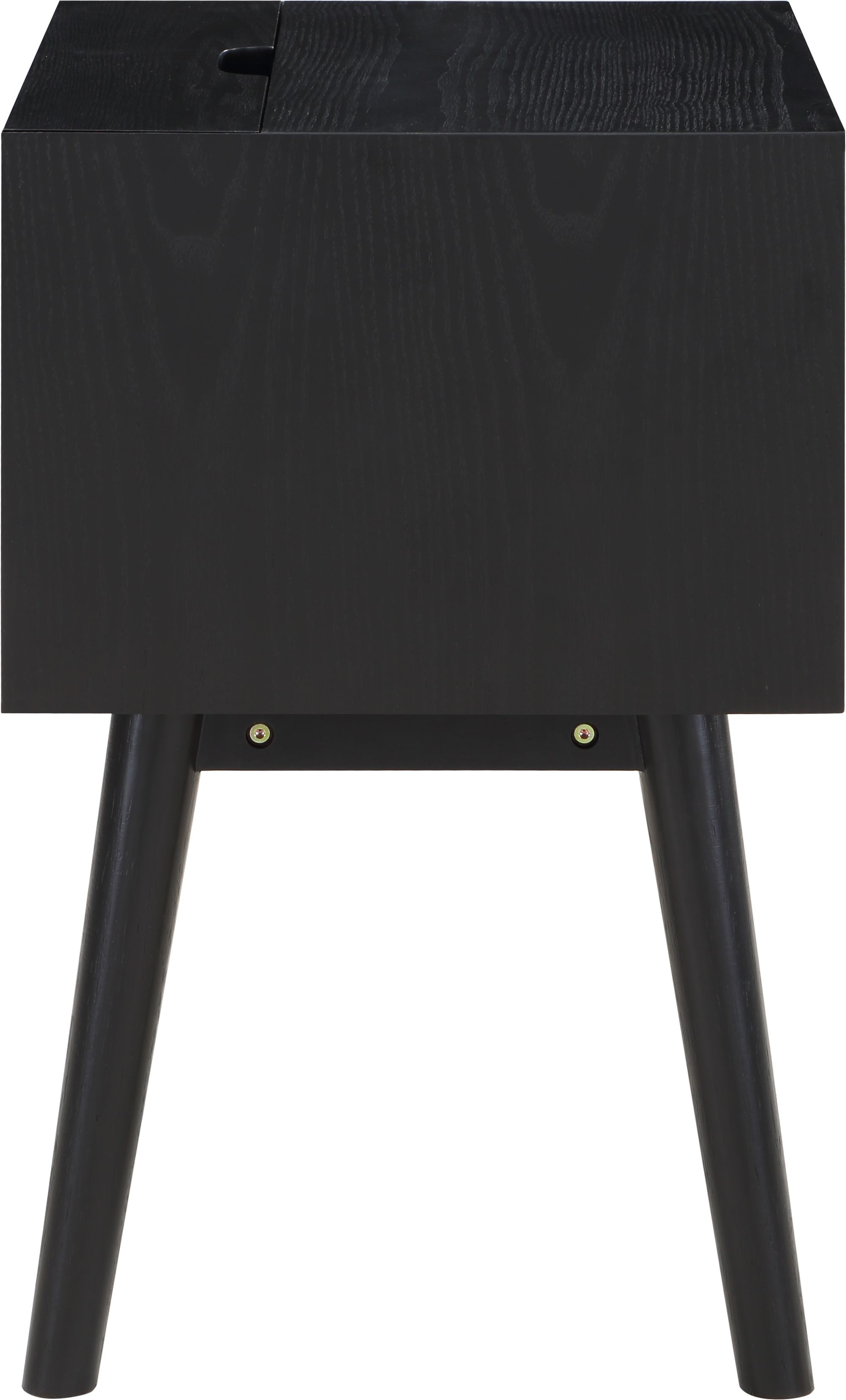 Teddy 2-Drawer Wood Veneer Nightstand
