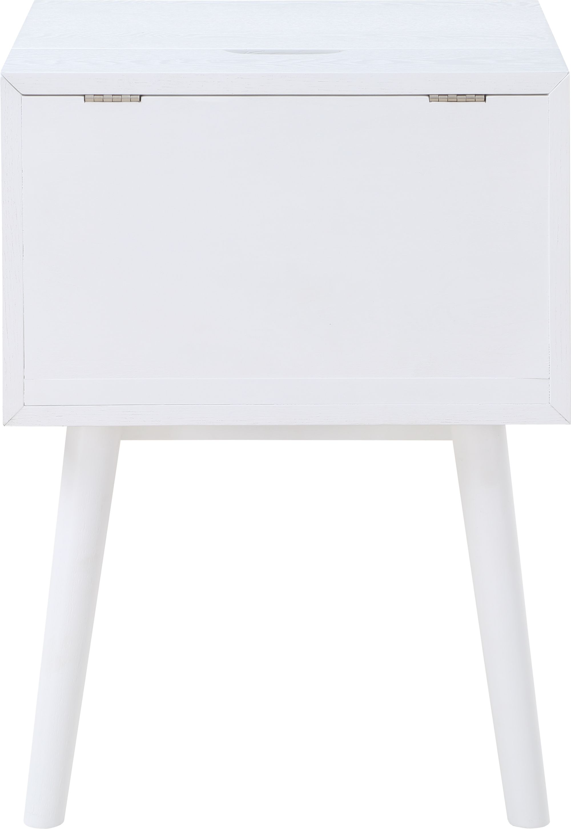 Teddy 2-Drawer Wood Veneer Nightstand