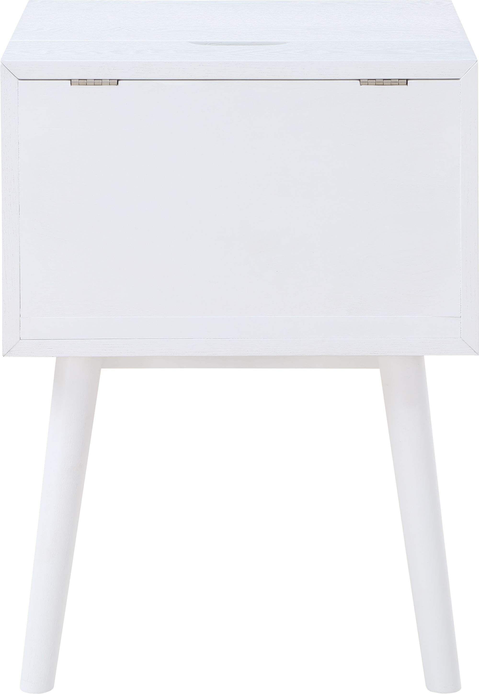 Teddy 2-Drawer Wood Veneer Nightstand