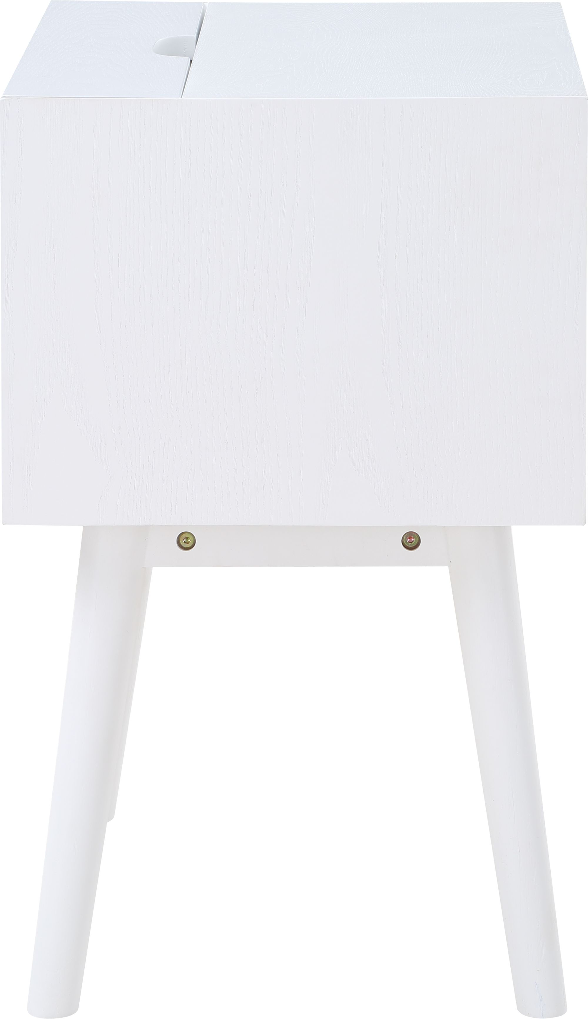 Teddy 2-Drawer Wood Veneer Nightstand