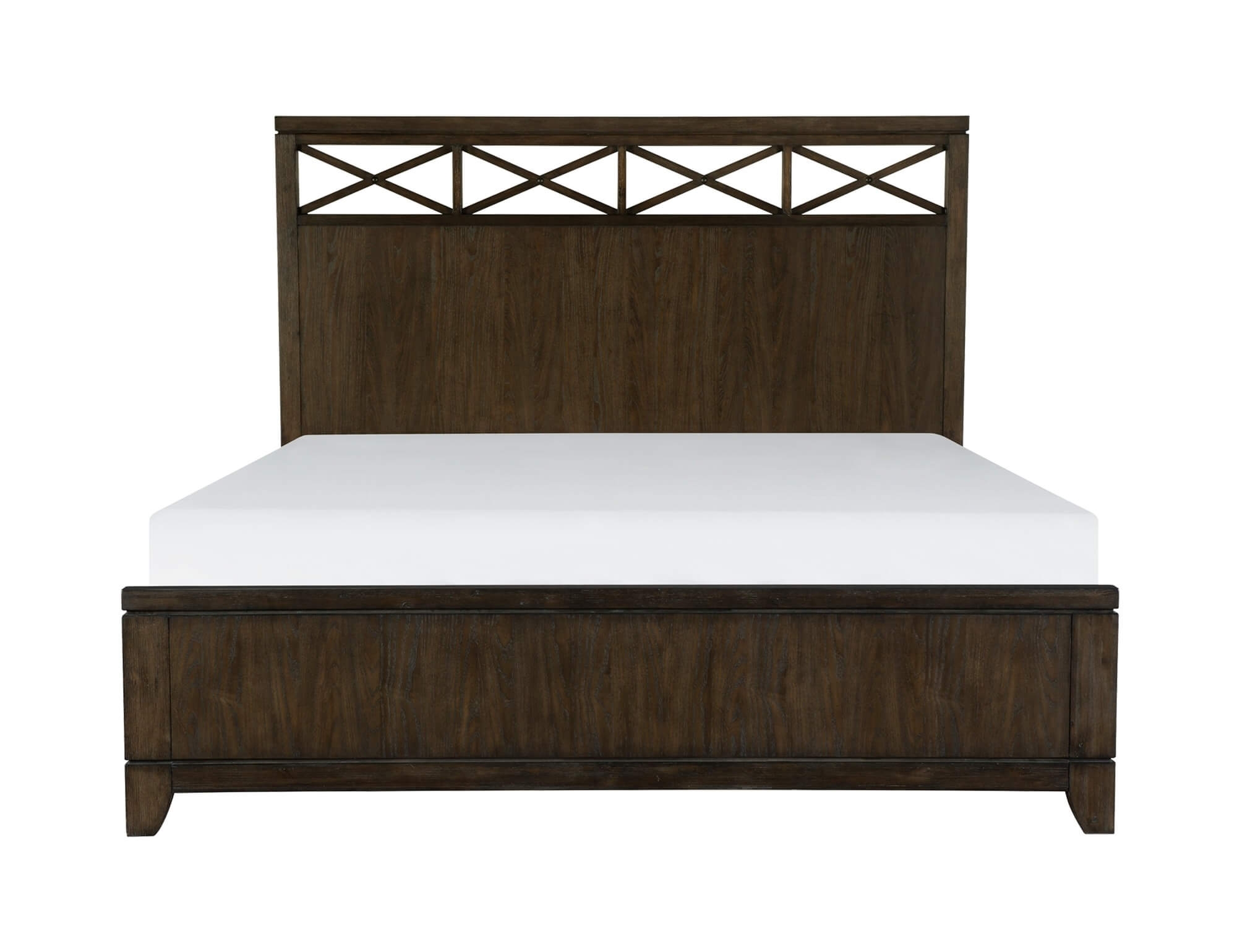 Griggs Wood/Wood Veneer Bed, California King Size