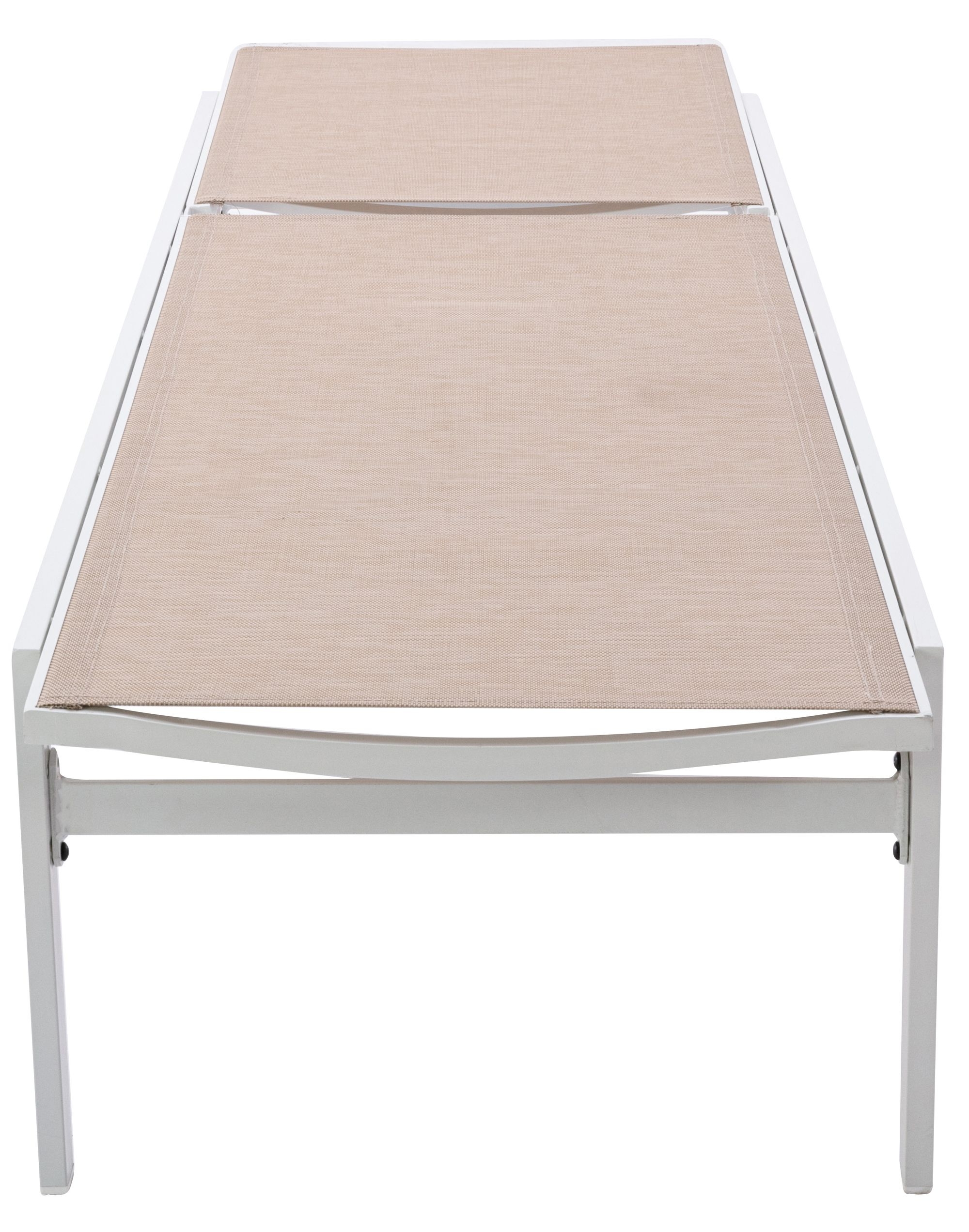 Santorini Outdoor Patio Mesh Waterproof Fabric Chaise Lounge Chair