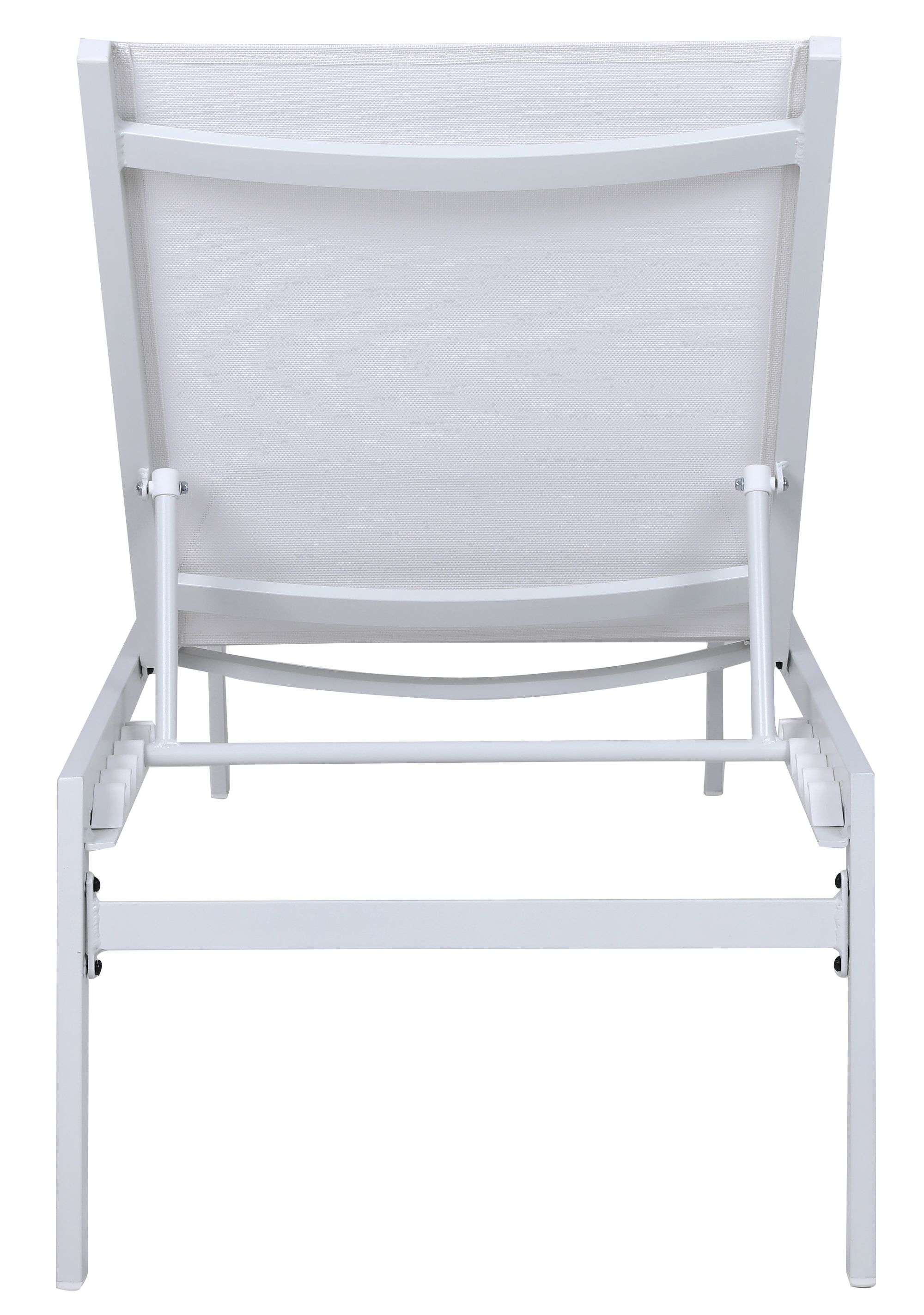 Santorini Outdoor Patio Mesh Waterproof Fabric Chaise Lounge Chair