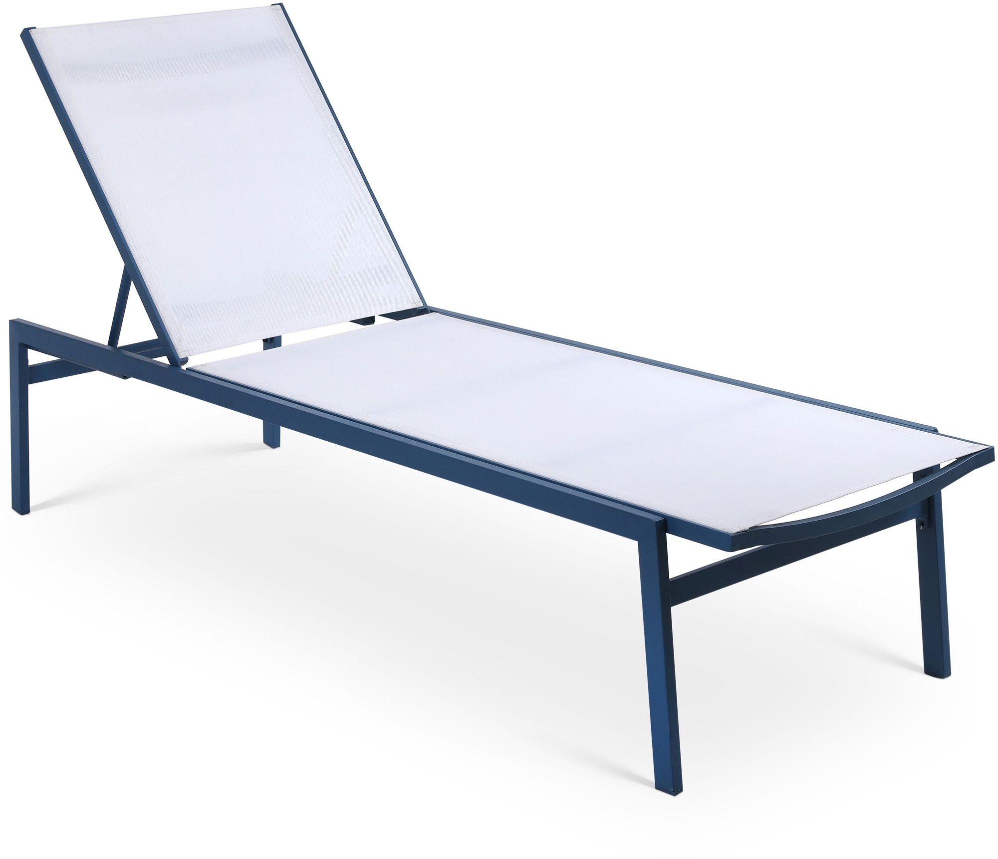 Santorini Outdoor Patio Mesh Waterproof Fabric Chaise Lounge Chair