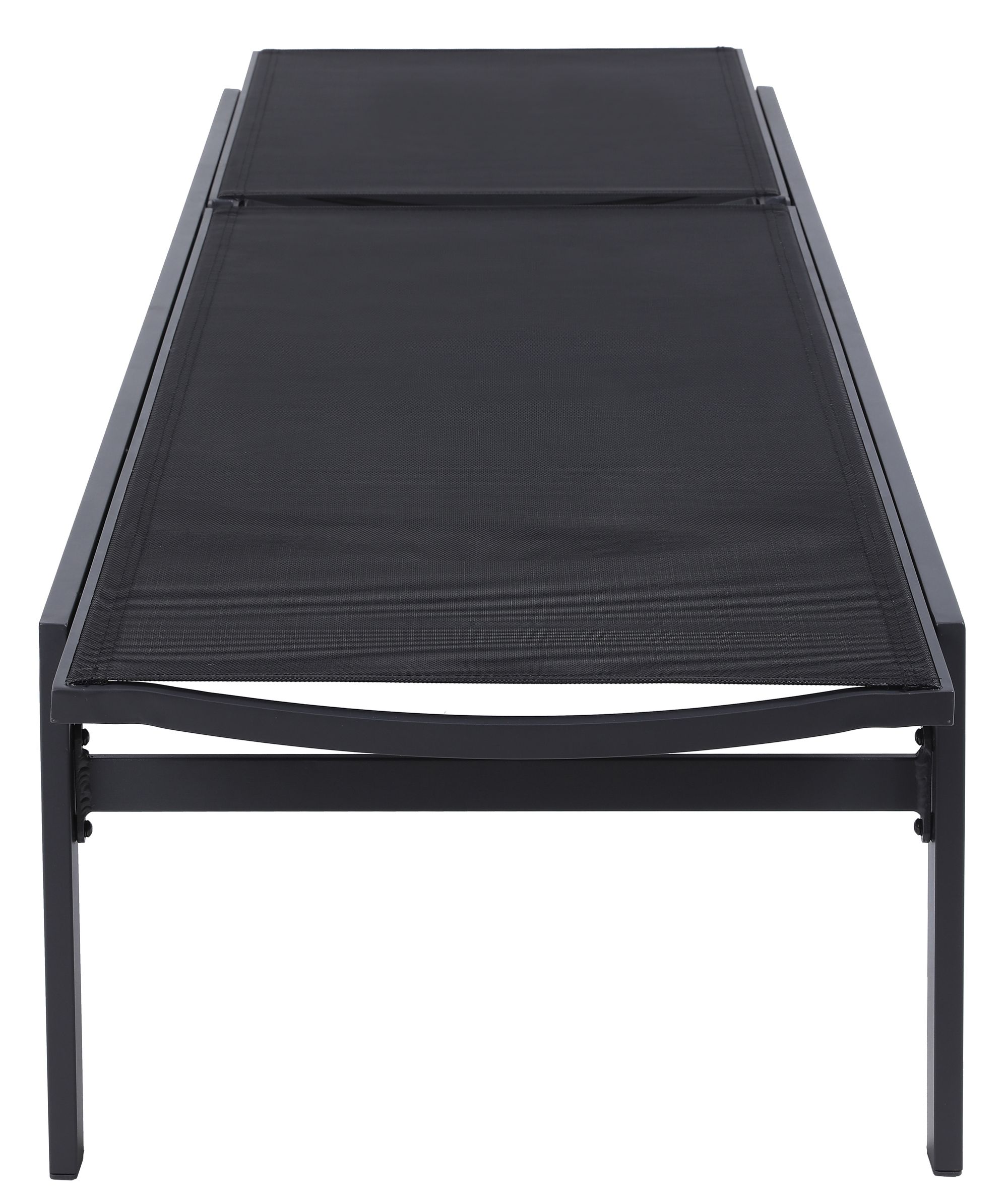 Santorini Outdoor Patio Mesh Waterproof Fabric Chaise Lounge Chair
