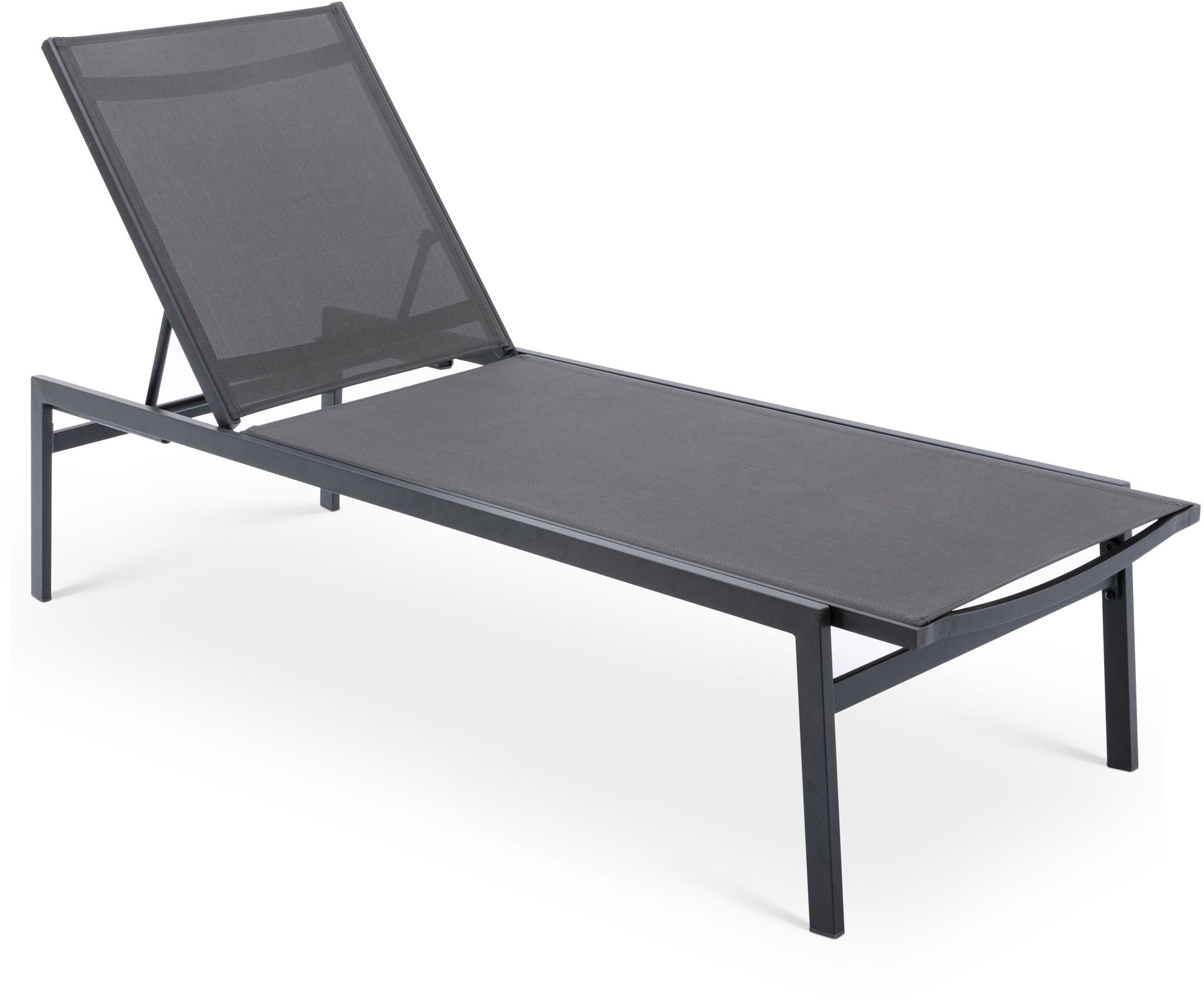 Santorini Outdoor Patio Mesh Waterproof Fabric Chaise Lounge Chair