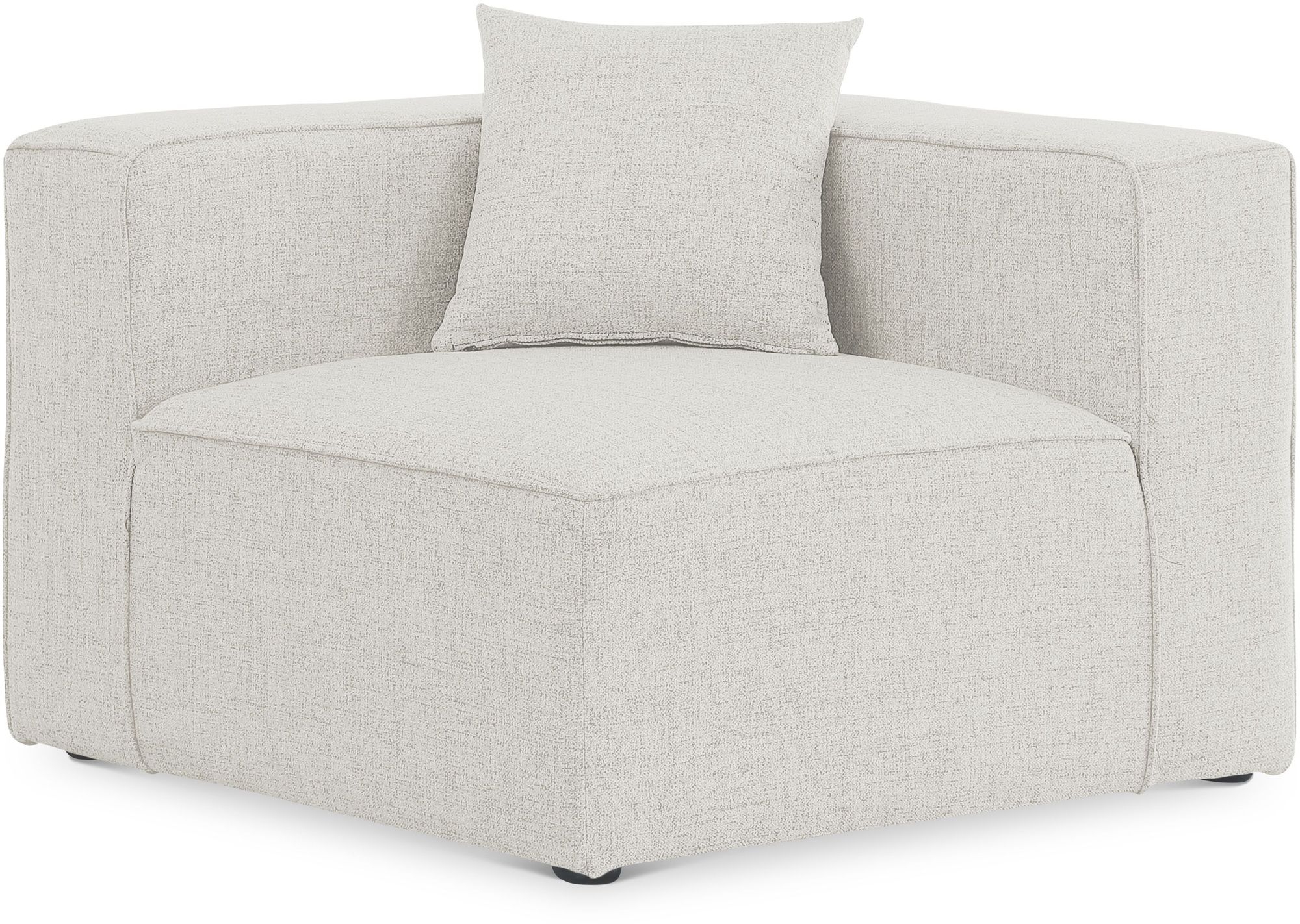 Cube Linen Fabric Corner Chair