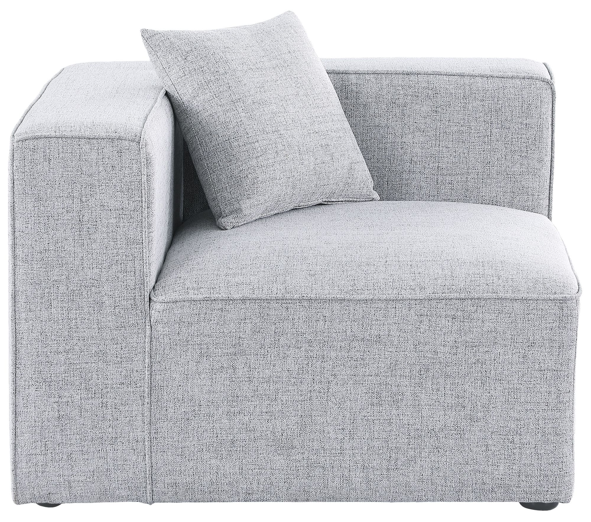 Cube Linen Fabric Corner Chair