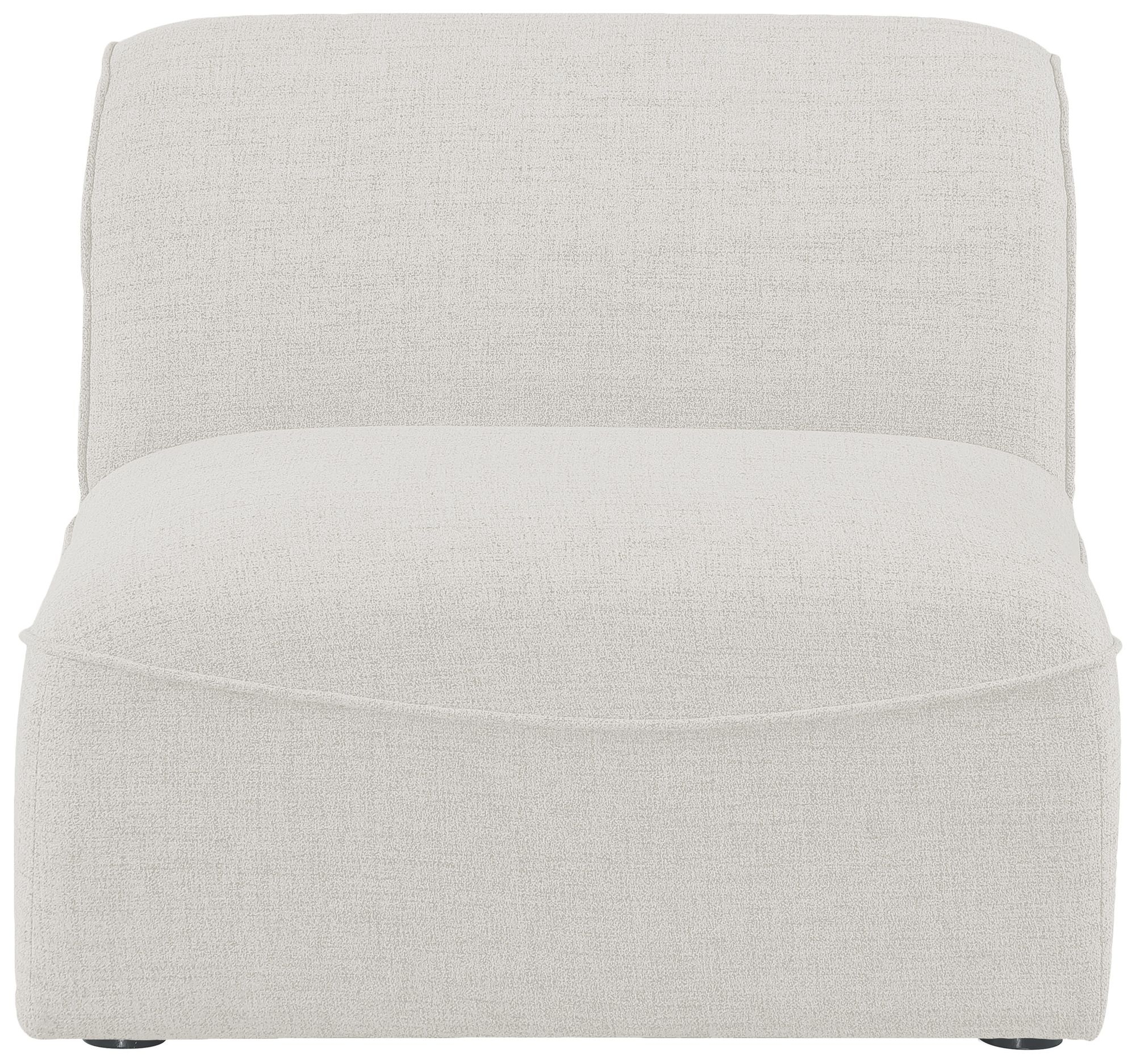 Miramar Linen Modular Armless Chair