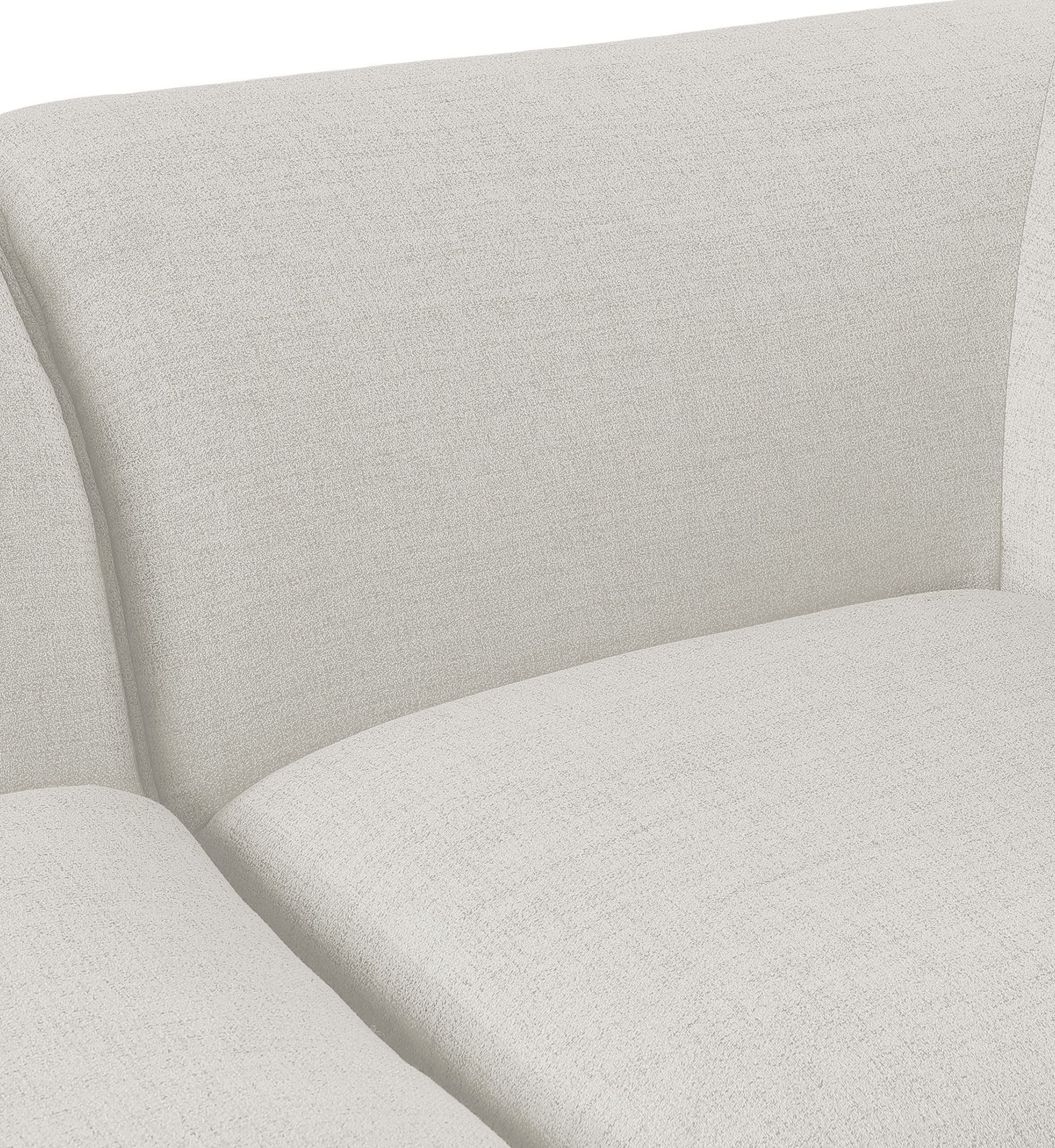 Miramar Linen Modular Armless Chair