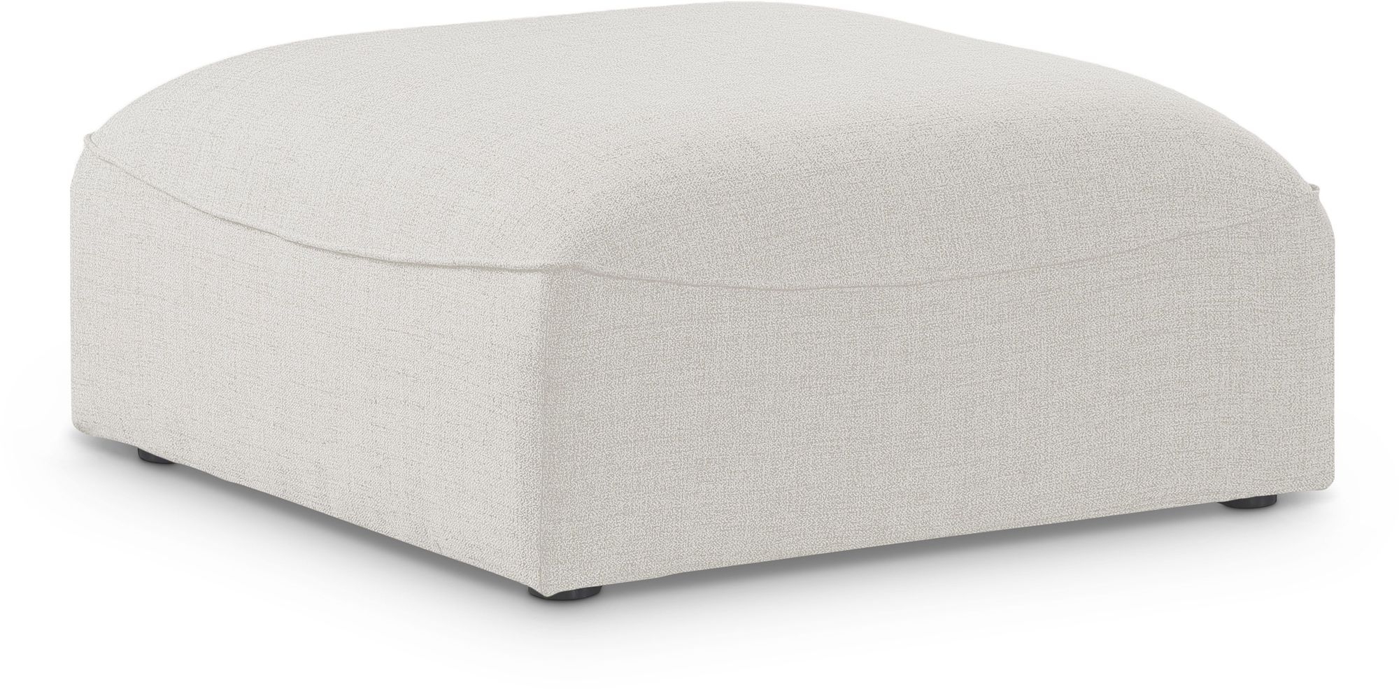 Miramar Linen Ottoman
