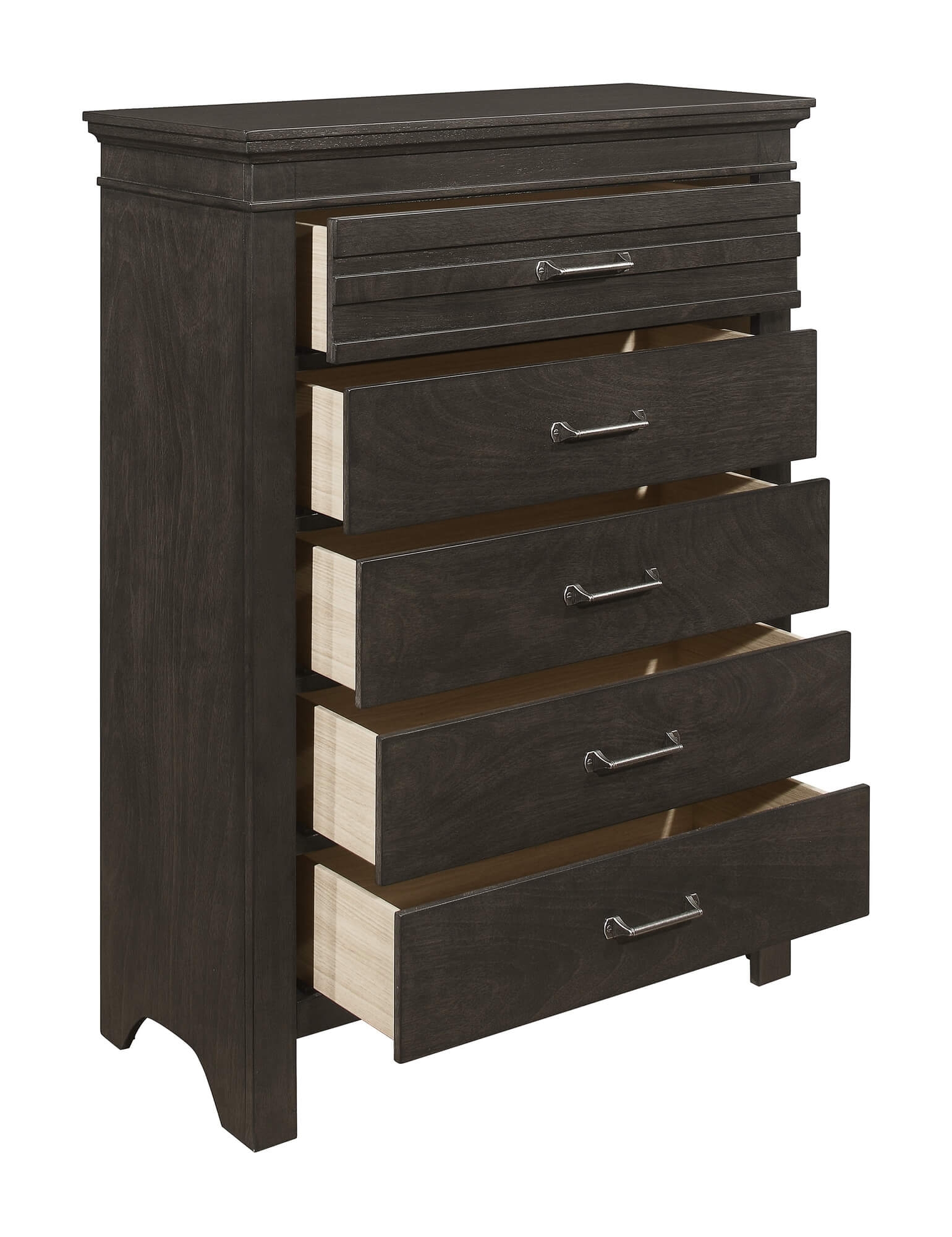 Blaire Farm Wood/Wood Veneer 5 Drawer Chest