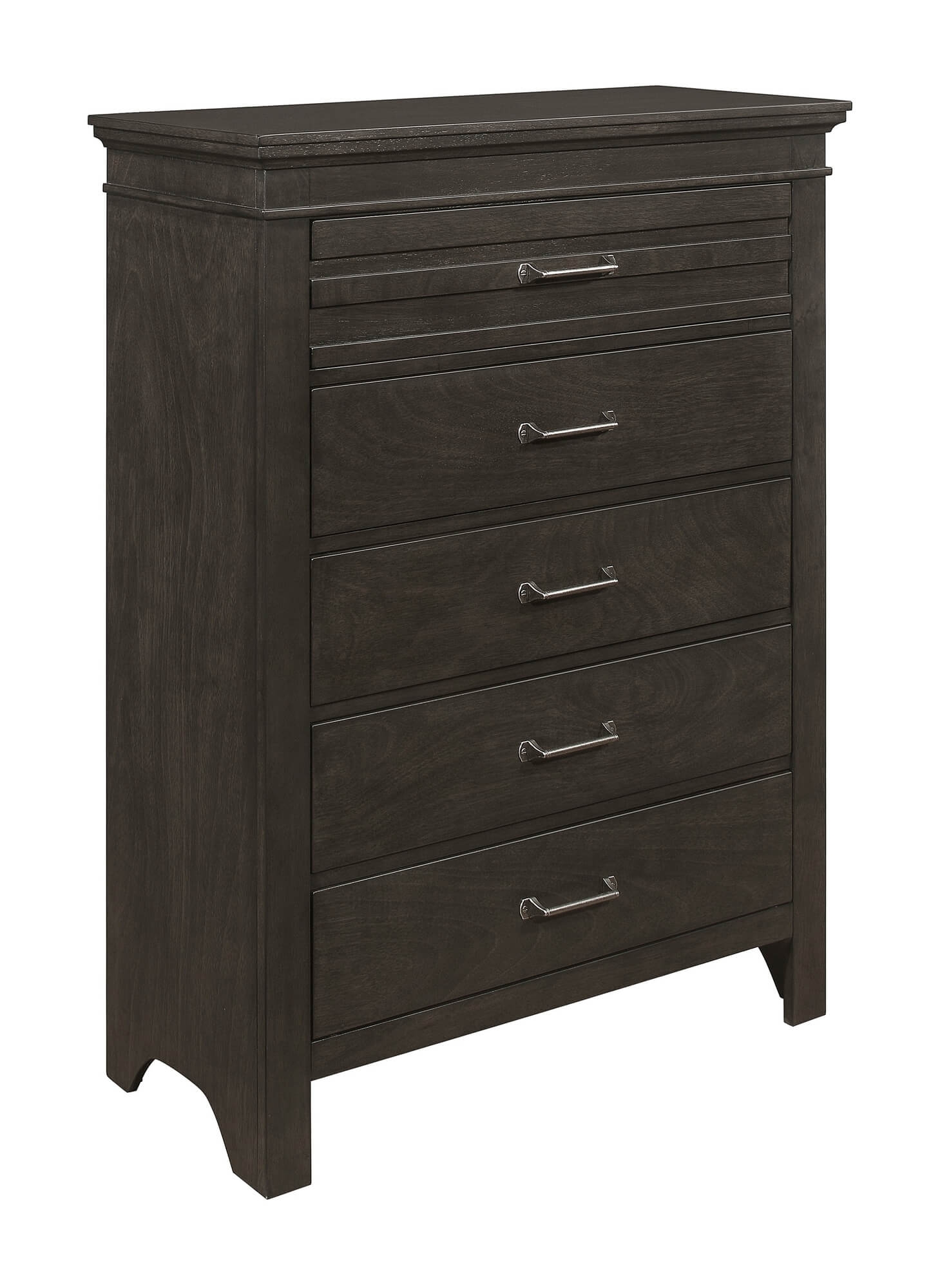 Blaire Farm Wood/Wood Veneer 5 Drawer Chest