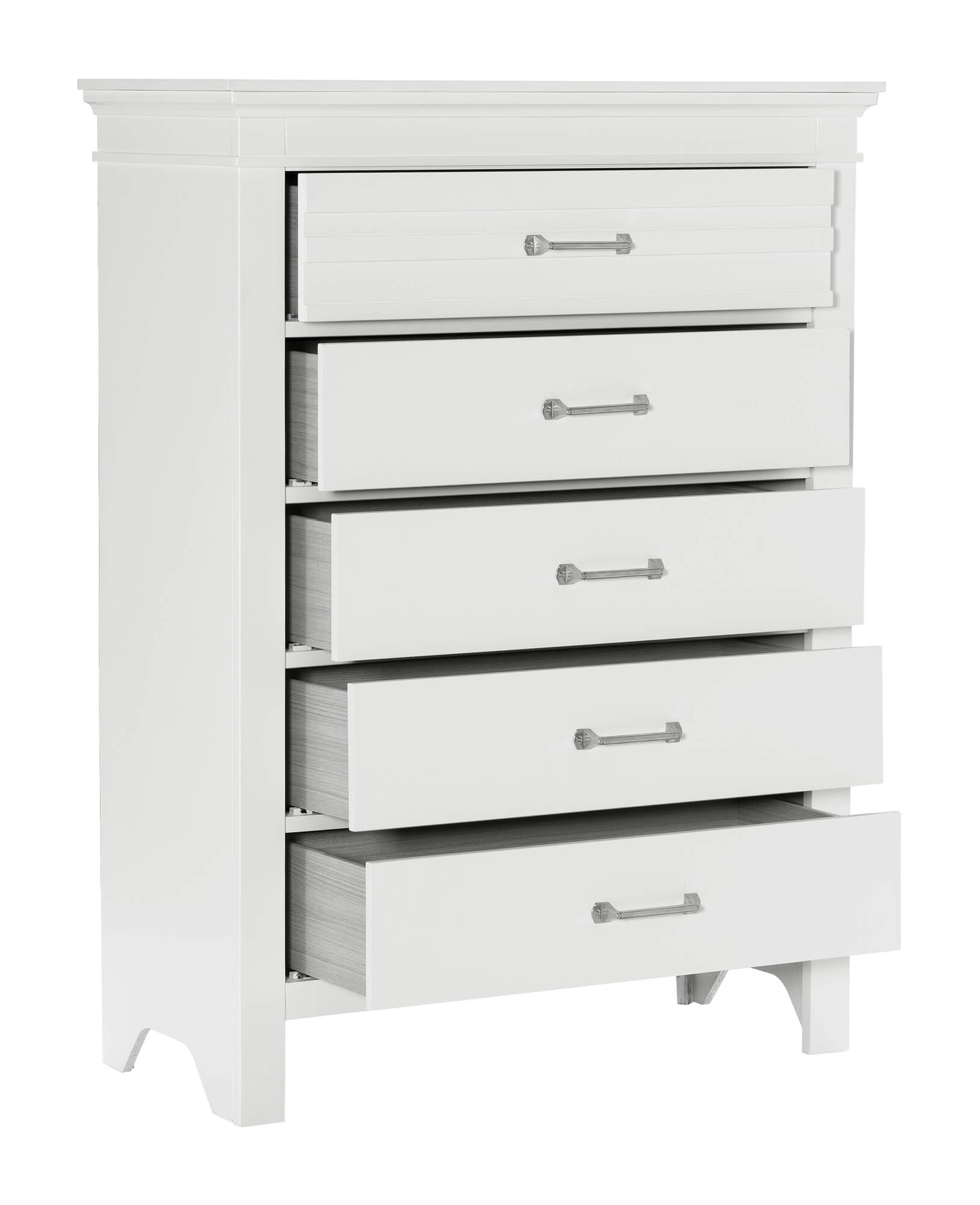 Modern Wide 6 Drawer Dresser