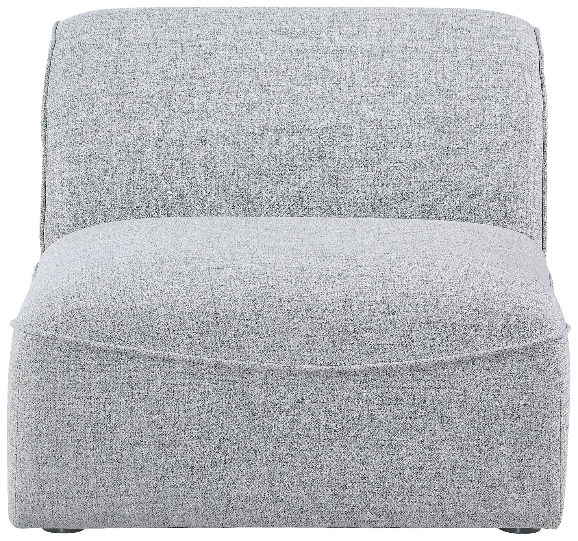 Miramar Linen Modular Armless Chair