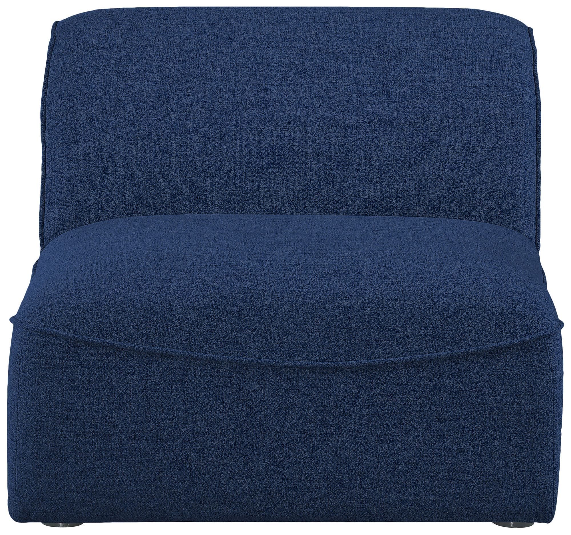 Miramar Linen Modular Armless Chair
