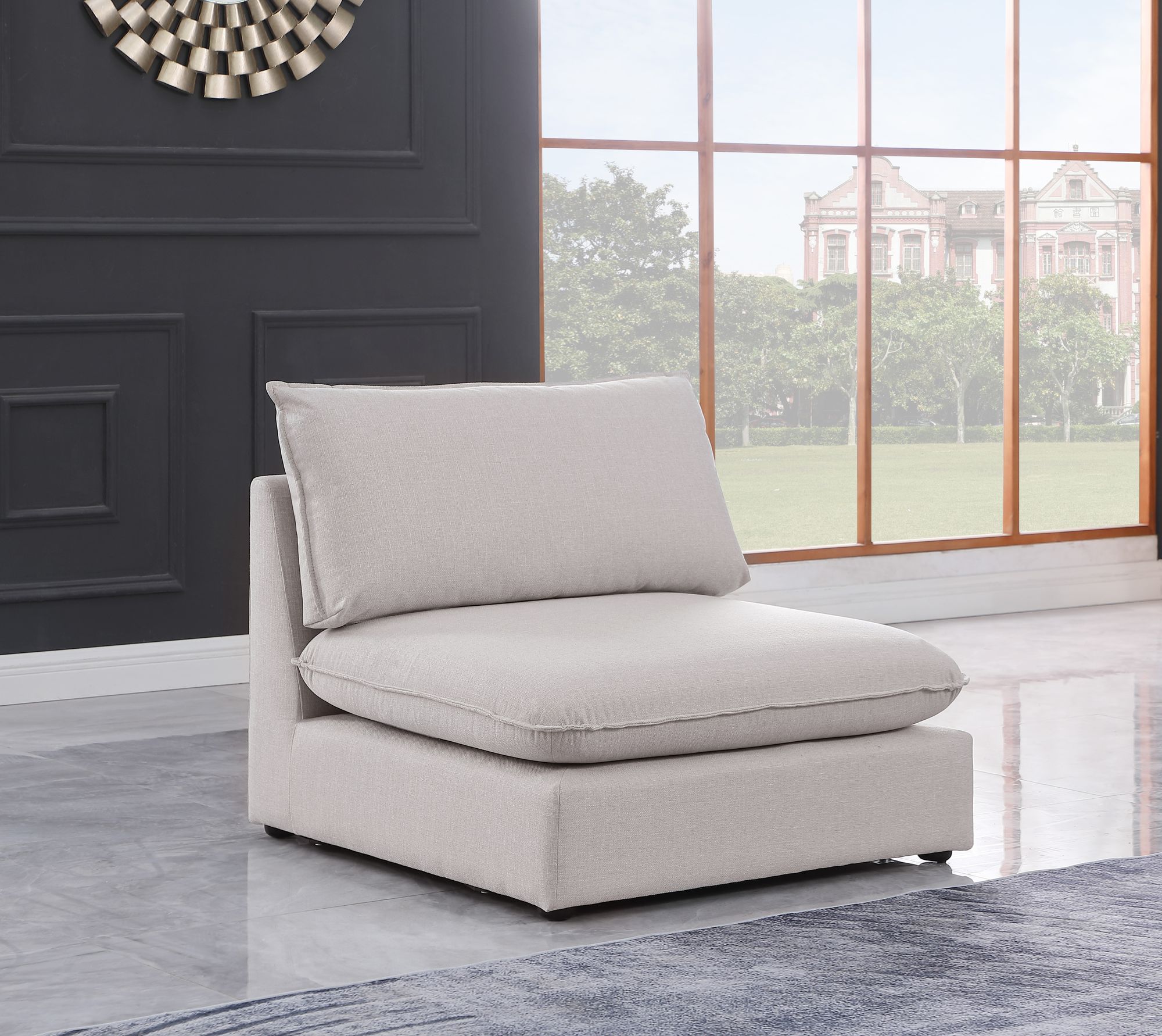 Mackenzie Modular Armless Chair