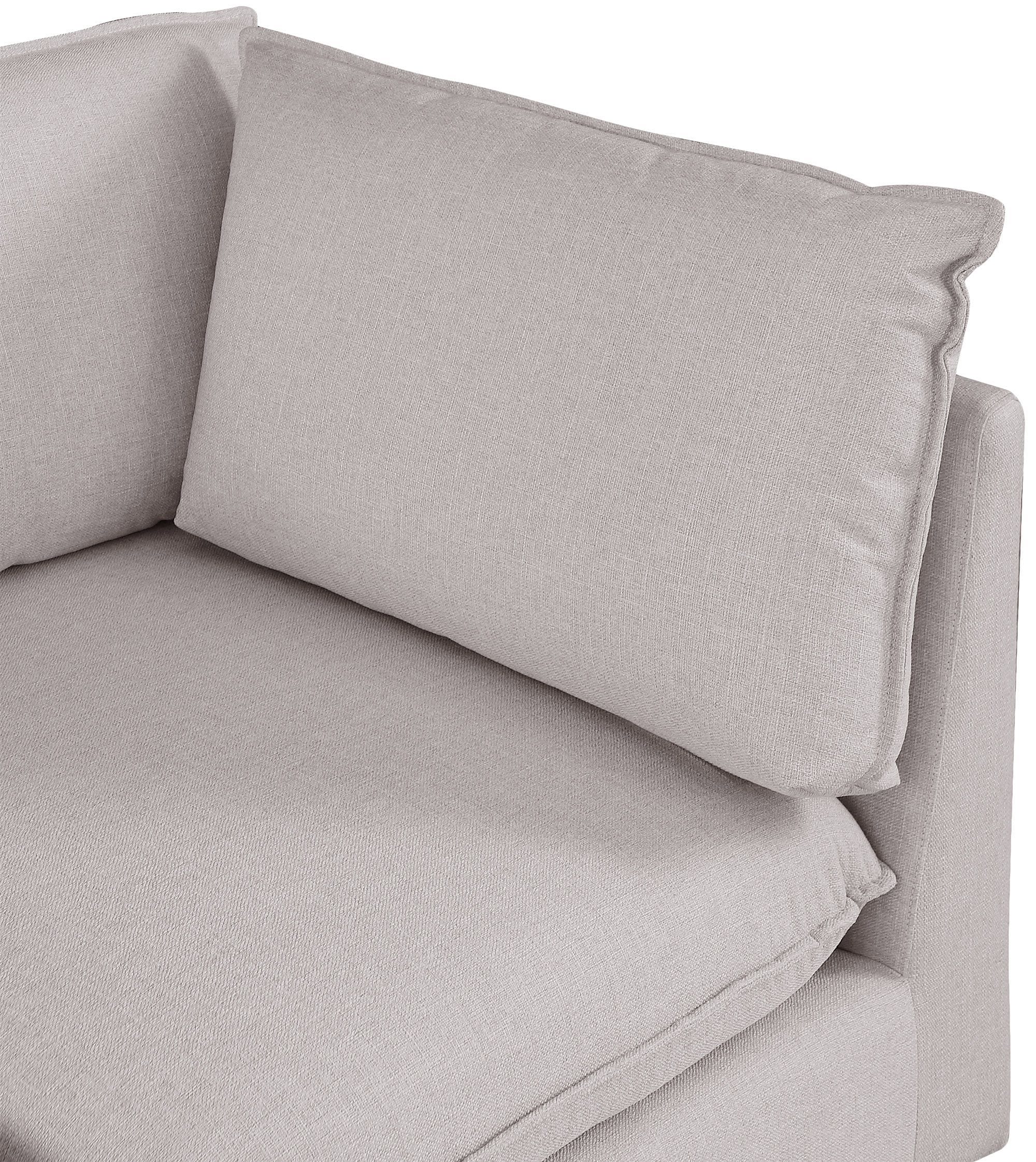 Mackenzie Modular Linen Corner Chair