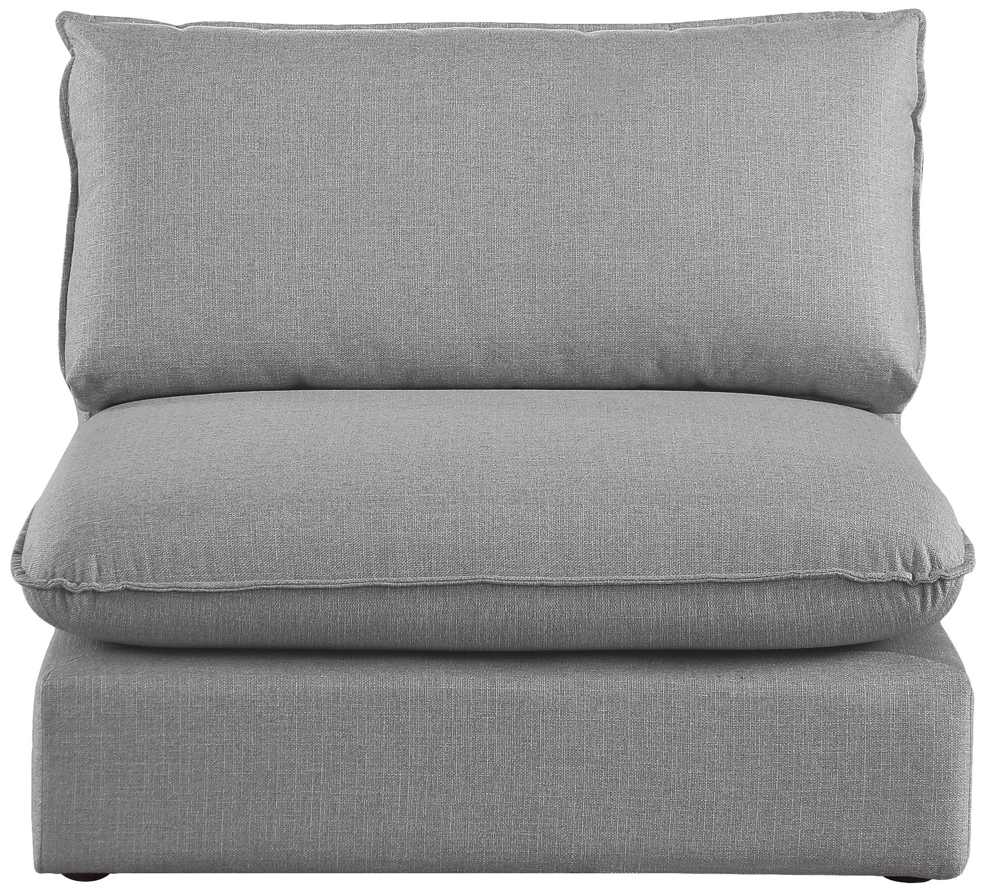 Mackenzie Modular Linen Armless Chair