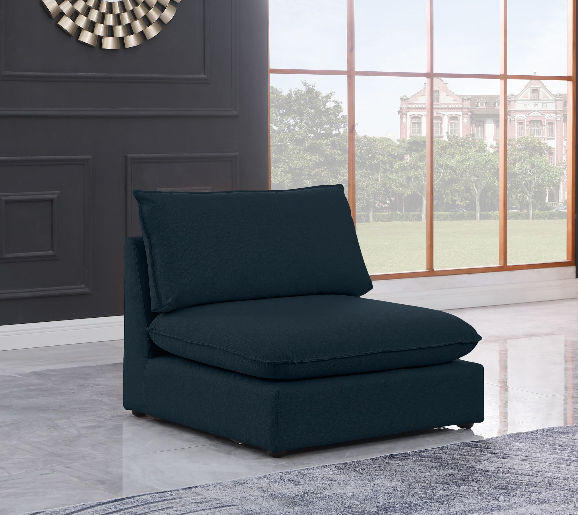 Mackenzie Modular Armless Chair