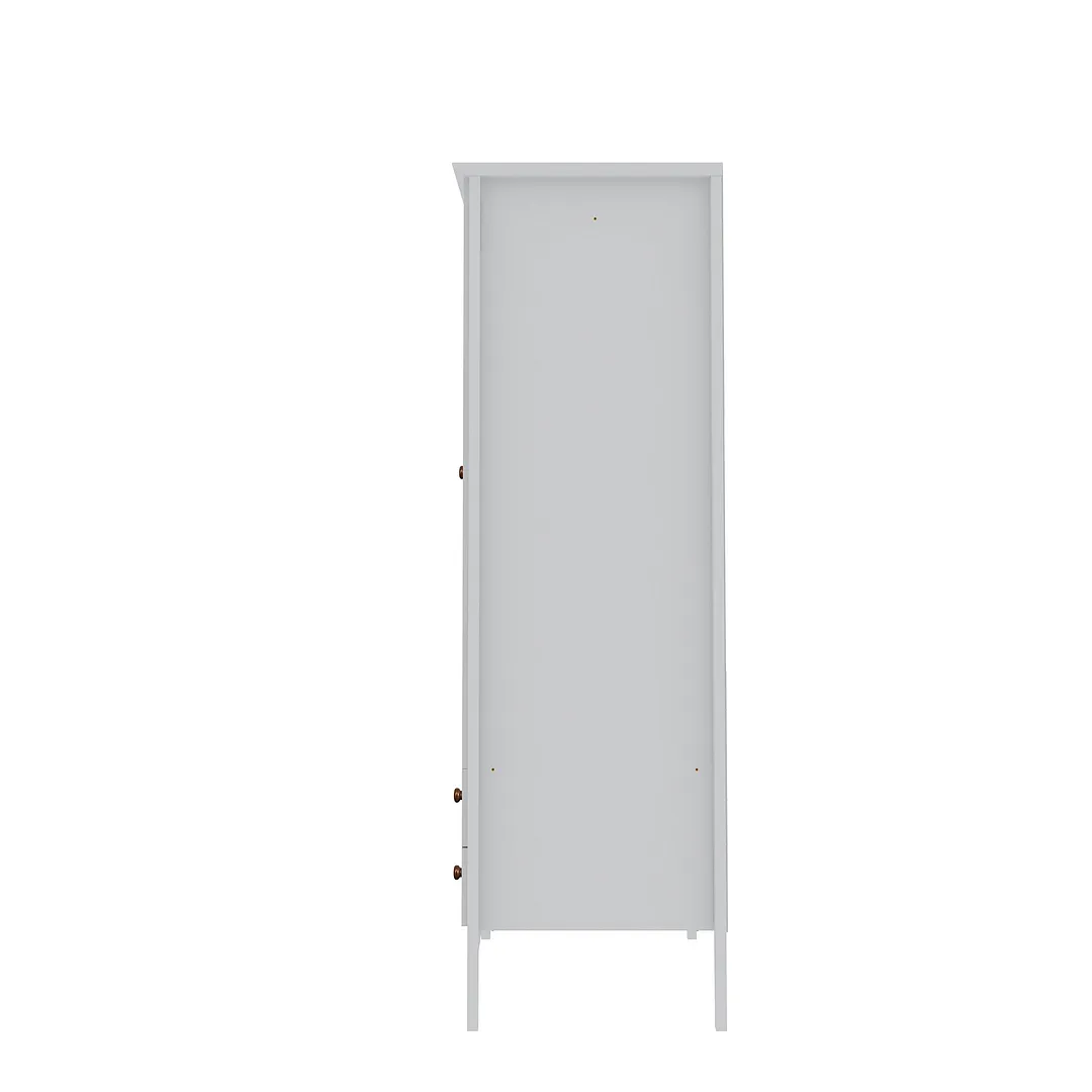 Crown Full Wardrobe w/Hanging & 2 Drawers 