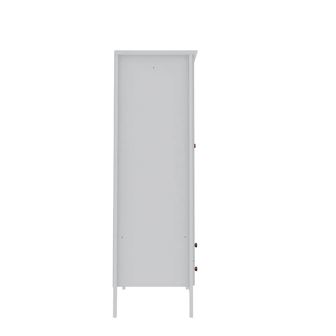 Crown Full Wardrobe w/Hanging & 2 Drawers 